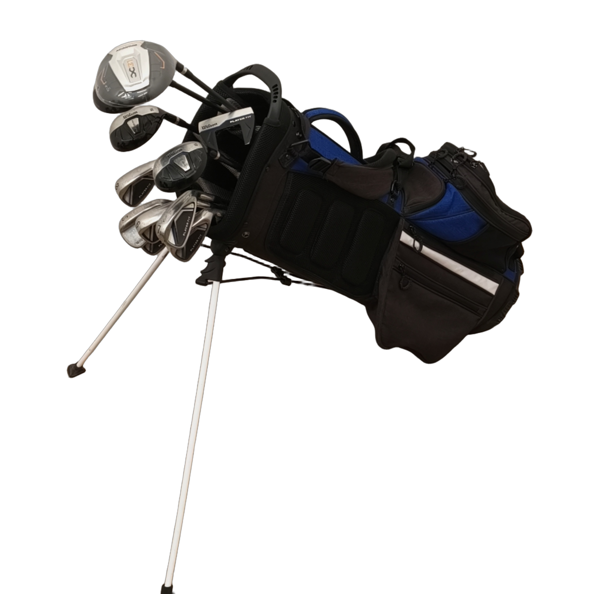 Wilson Staff Player Fit Komplet Sæt Med Bag / 6-PW+SW / Flex Regular / Stål [model:birefnet-general] [bg:handrolled]
