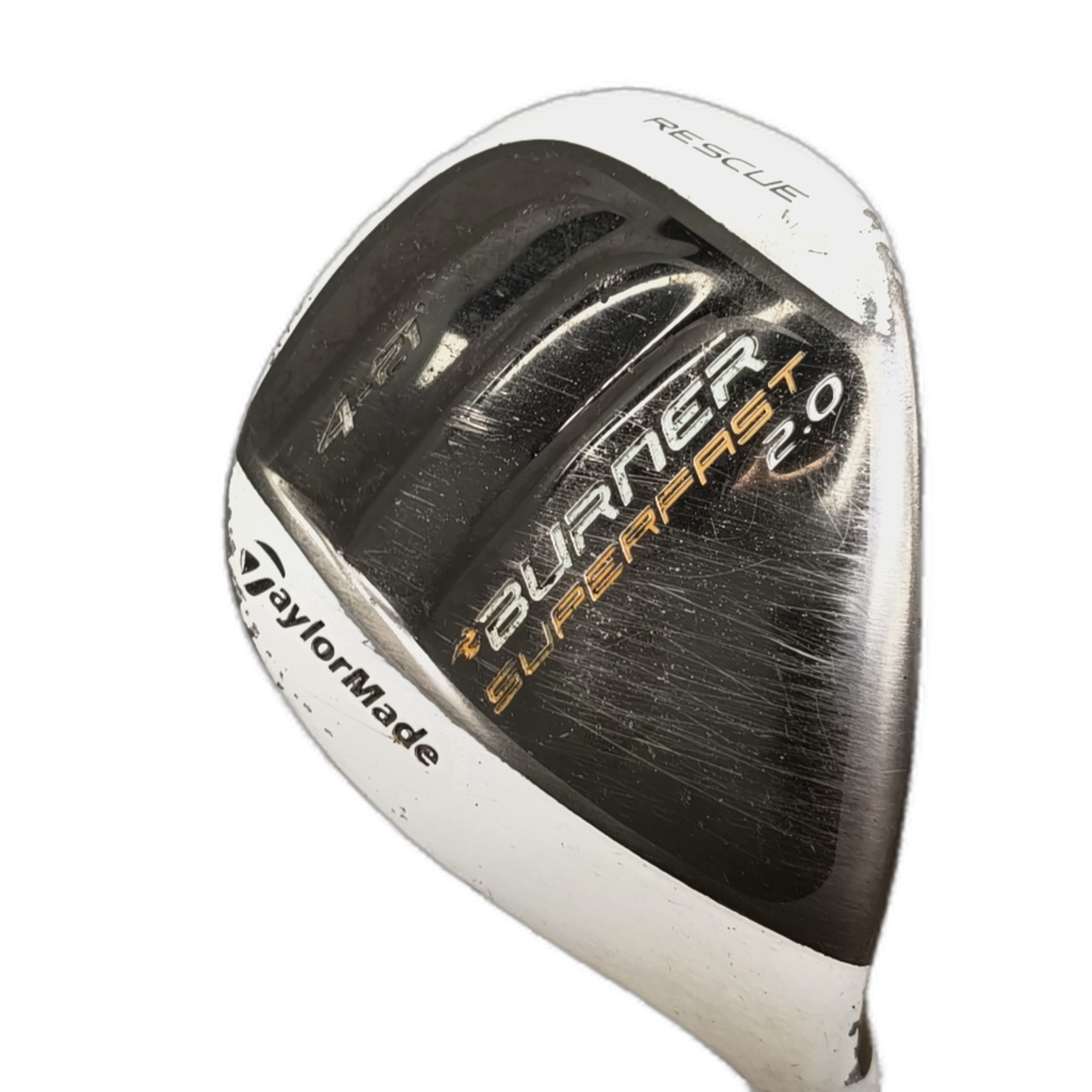 TaylorMade Burner Superfast 2.0 Hybrid / Flex A-flex / #4/21 [model:silueta] [bg:handrolled]