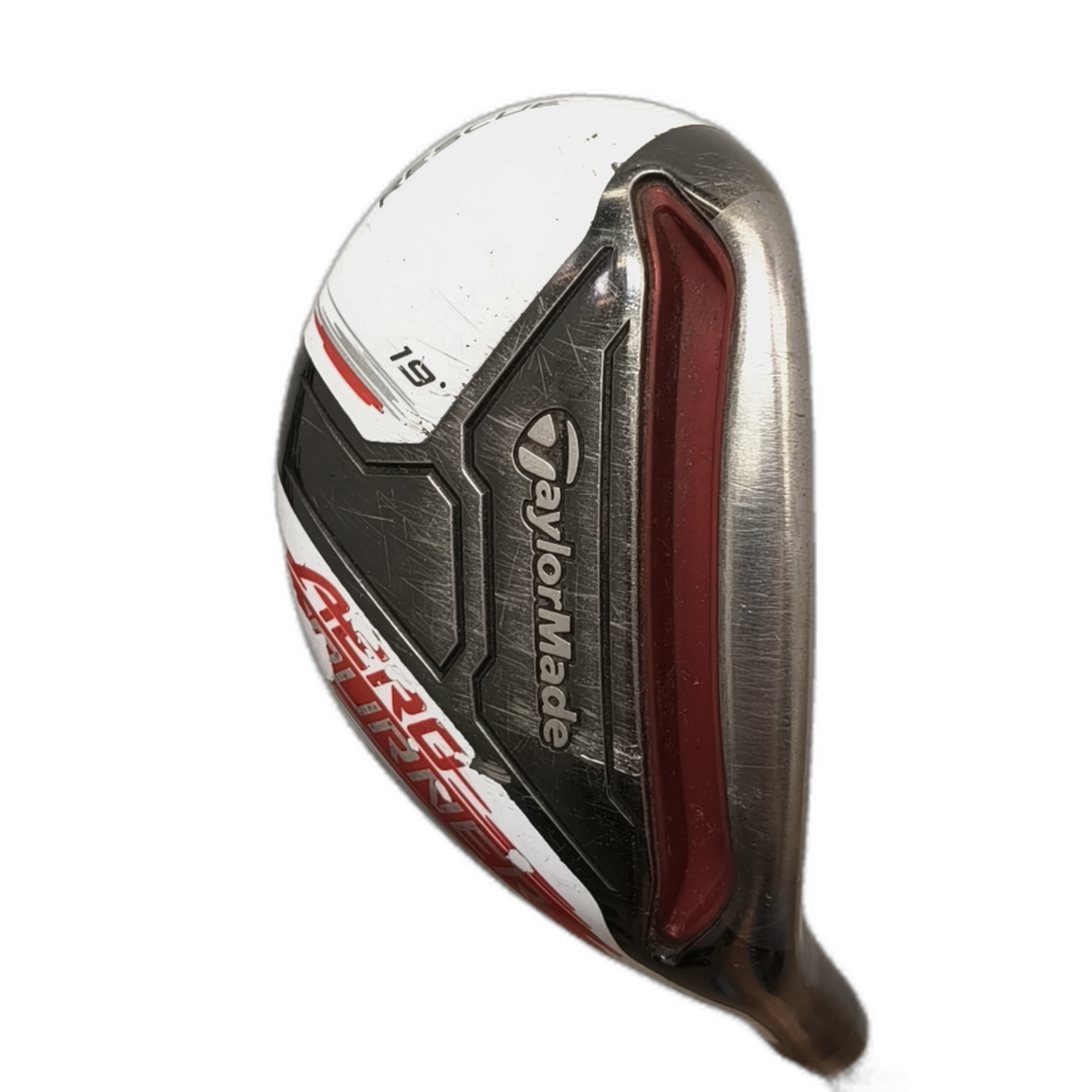 TaylorMade AeroBurner Hybrid / Flex Regular / #3/19 [model:silueta] [bg:handrolled]