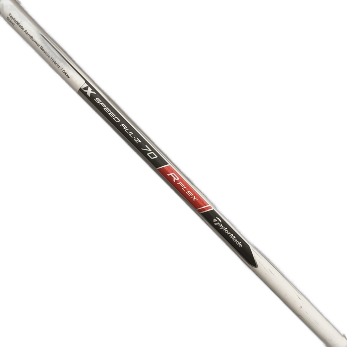 TaylorMade AeroBurner Hybrid / Flex Regular / #3/19 [model:silueta] [bg:handrolled]