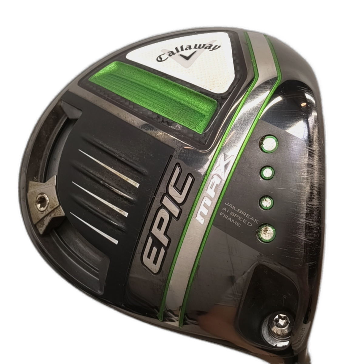 Callaway EPIC Max Driver / Flex Stiff / Loft 12 [model:silueta] [bg:handrolled]