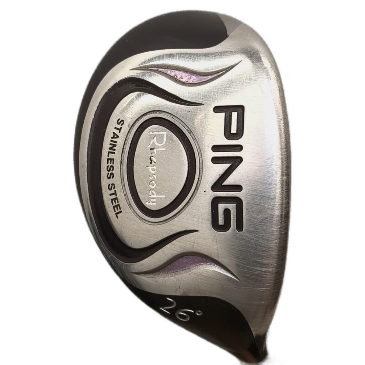 PING Rhapsody Hybrid / Flex Ladies / #5/26 [model:silueta] [bg:handrolled]