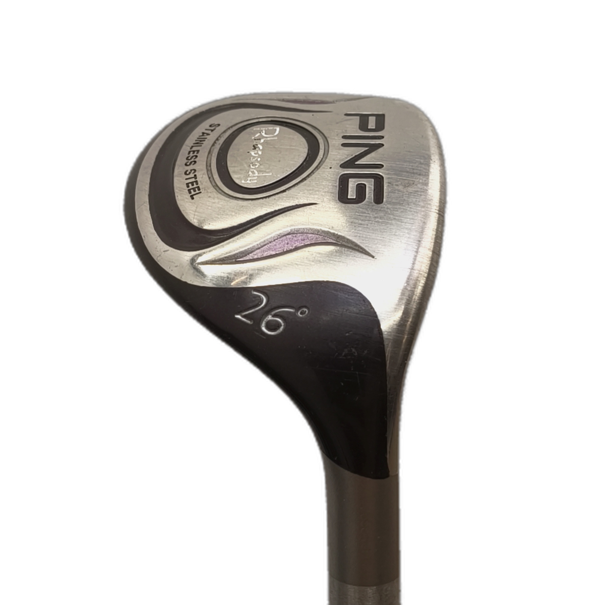 PING Rhapsody Hybrid / Flex Ladies / #5/26 [model:silueta] [bg:handrolled]
