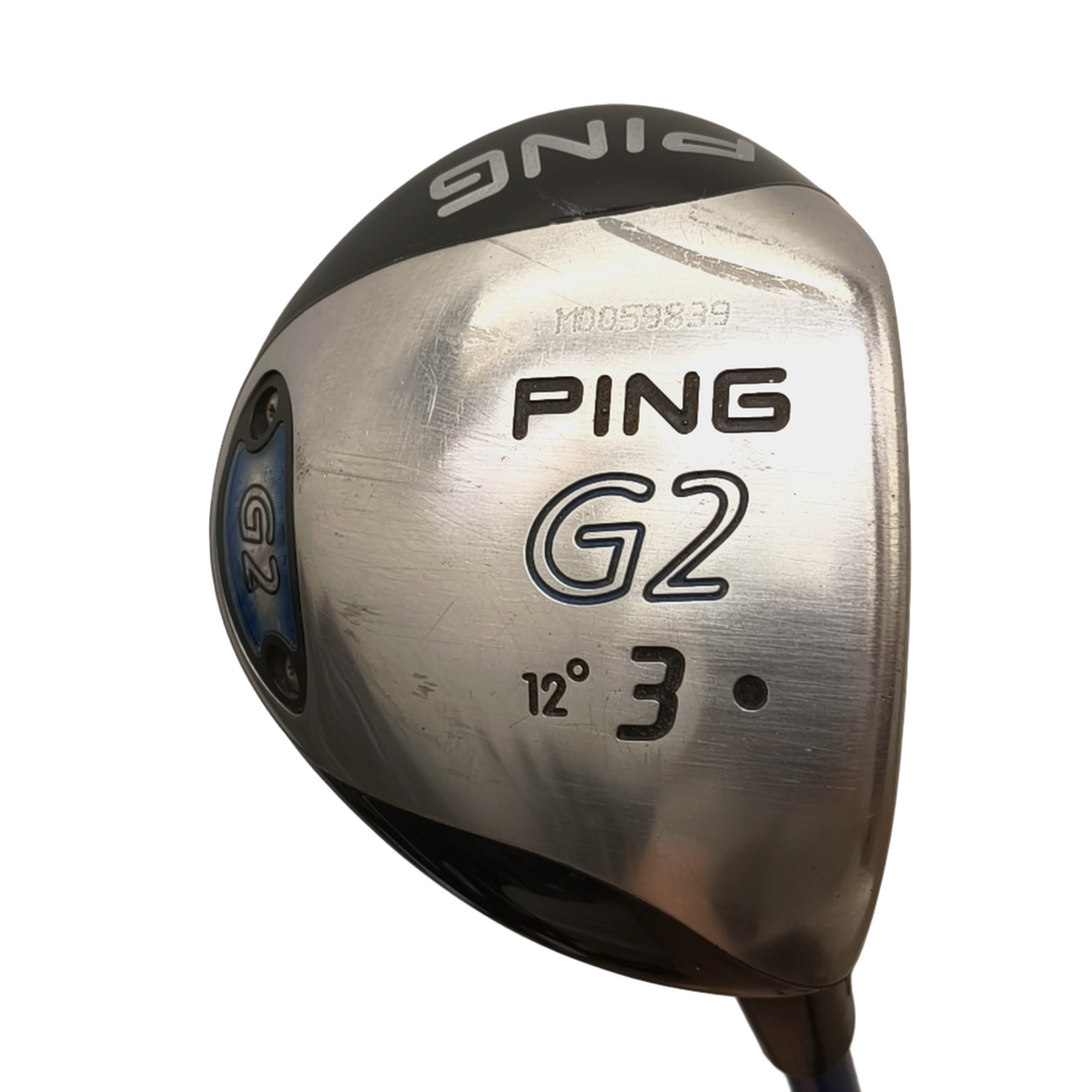 PING G2 Fairway Wood / Flex Stiff / #3/12 [model:birefnet-general] [bg:handrolled]
