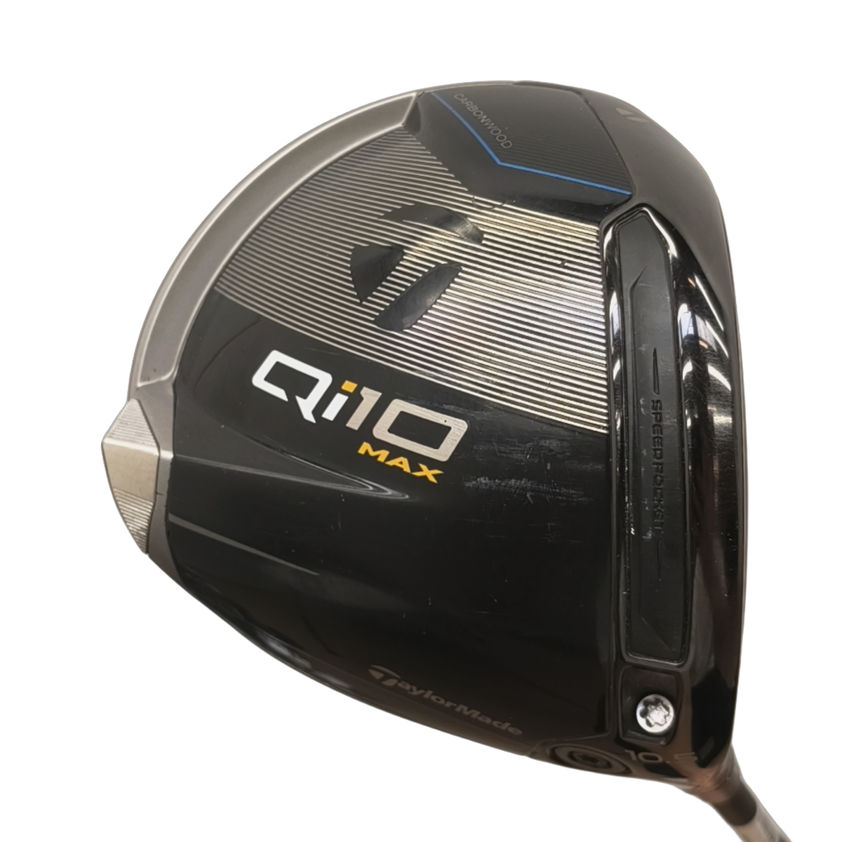 TaylorMade Qi10 MAX Driver / Flex Regular / Loft 10.5 [model:birefnet-general] [bg:handrolled]