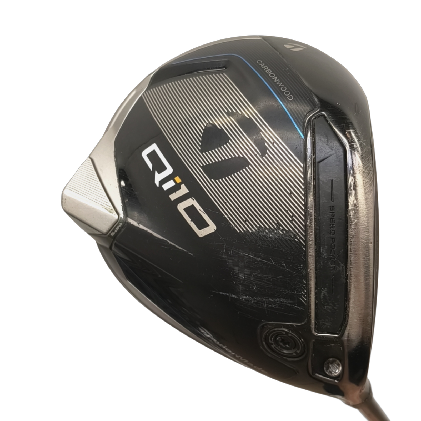 TaylorMade Qi10 Driver / Flex Stiff / Loft 9 [model:birefnet-general] [bg:handrolled]