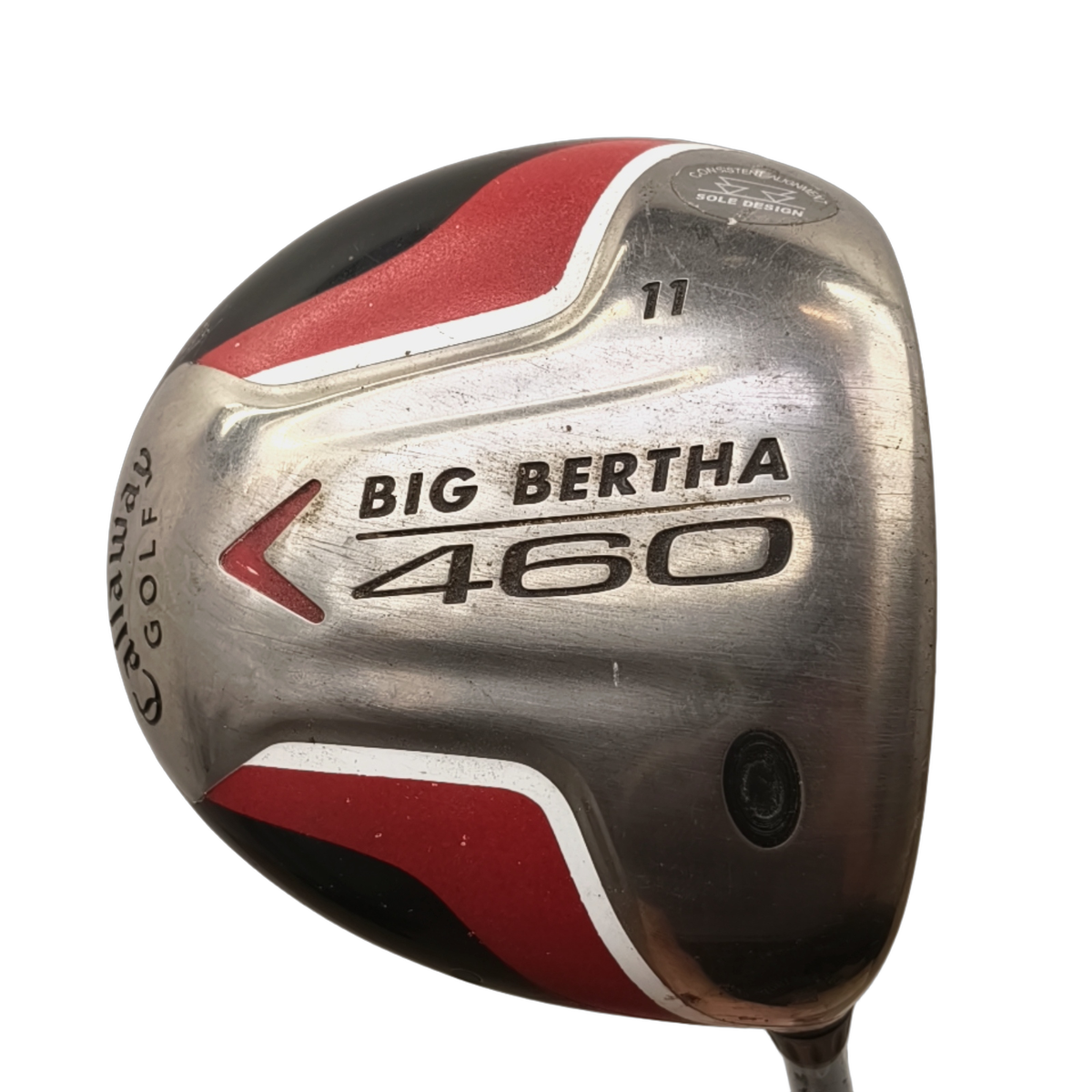 Callaway Big Bertha 460 Driver / Flex Regular / Loft 11 [model:birefnet-general] [bg:handrolled]