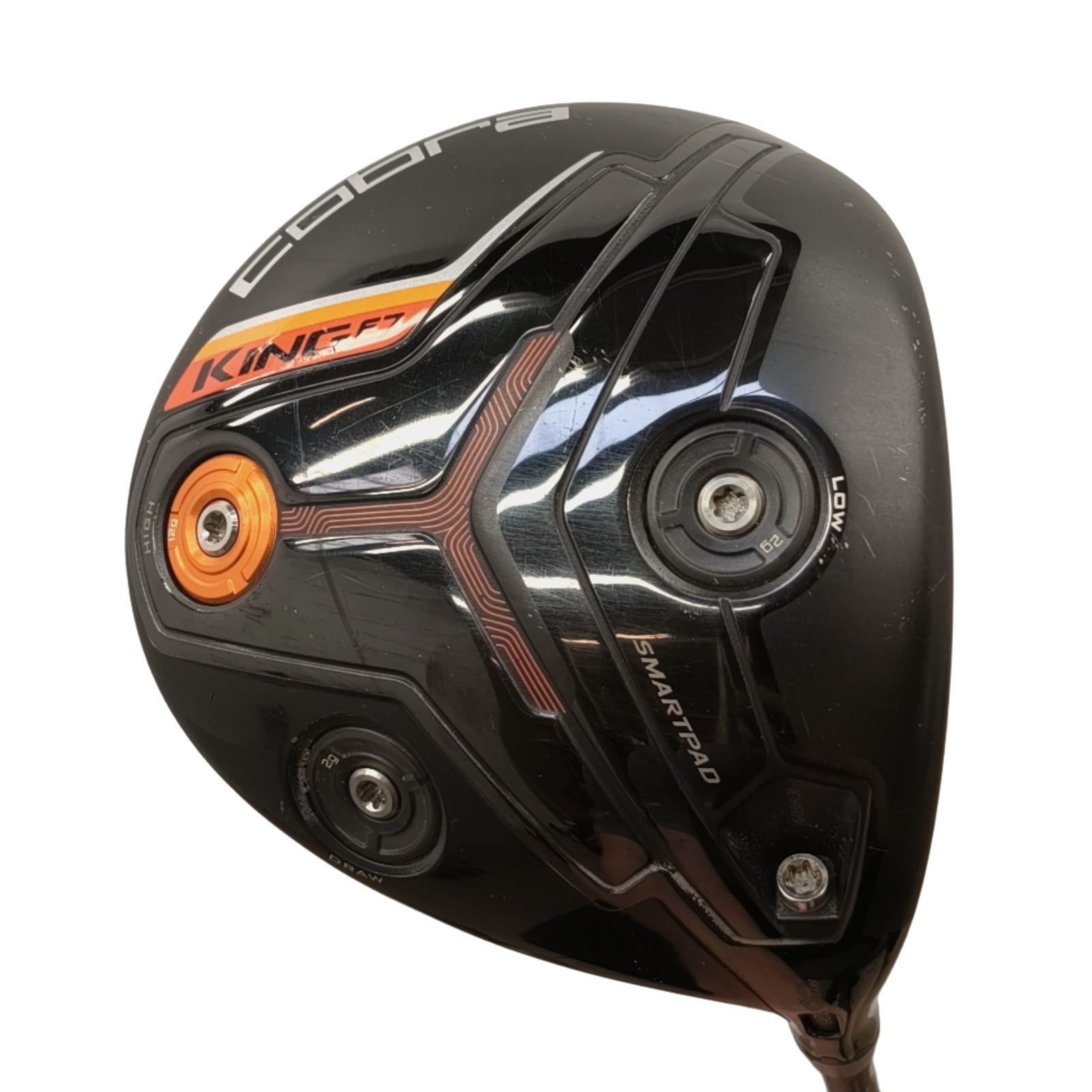 Cobra King F7 Driver / Flex Regular / Loft 12 [model:birefnet-general] [bg:handrolled]