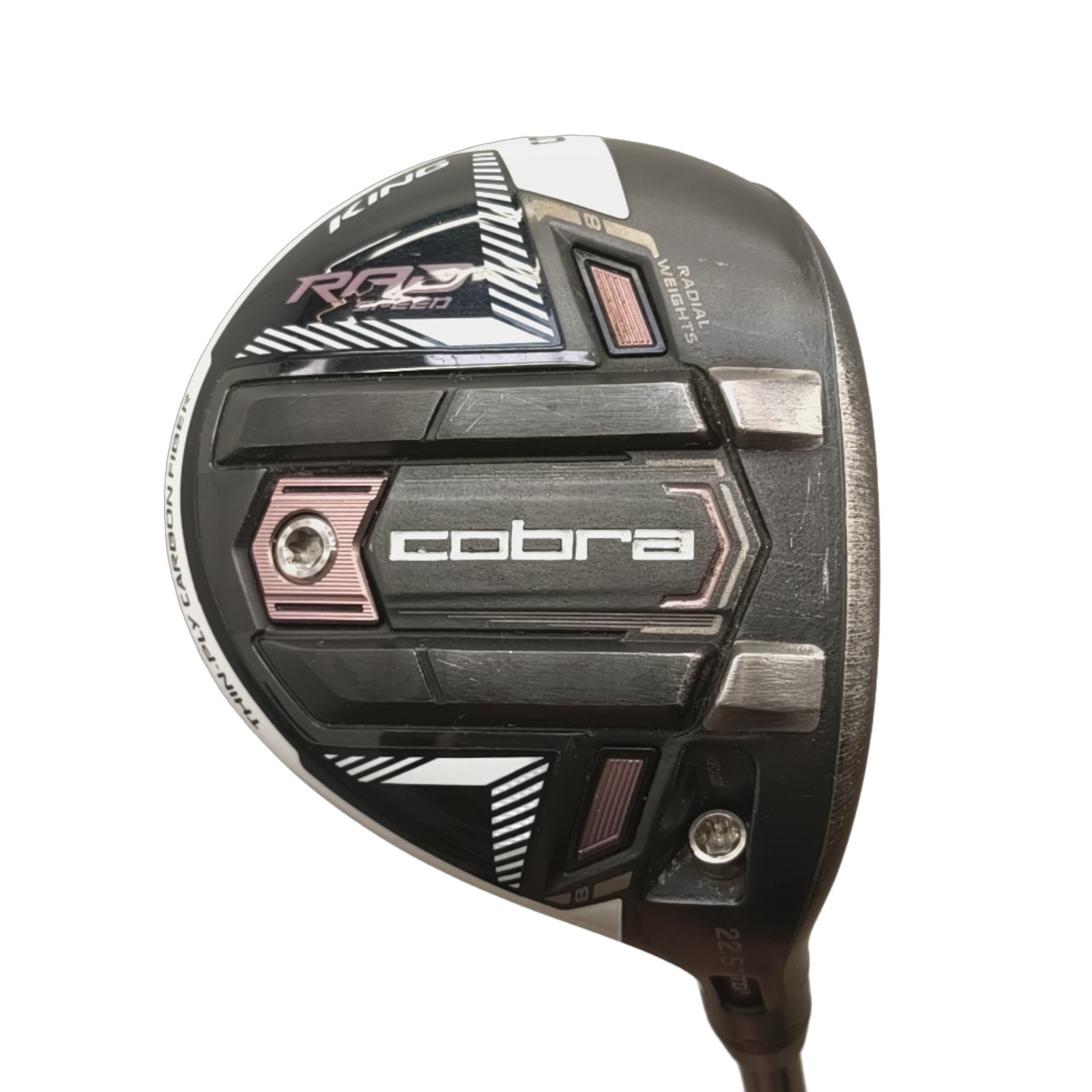 Cobra Radspeed Fairway Wood / Flex Ladies / #5/22.5 [model:birefnet-general] [bg:handrolled]