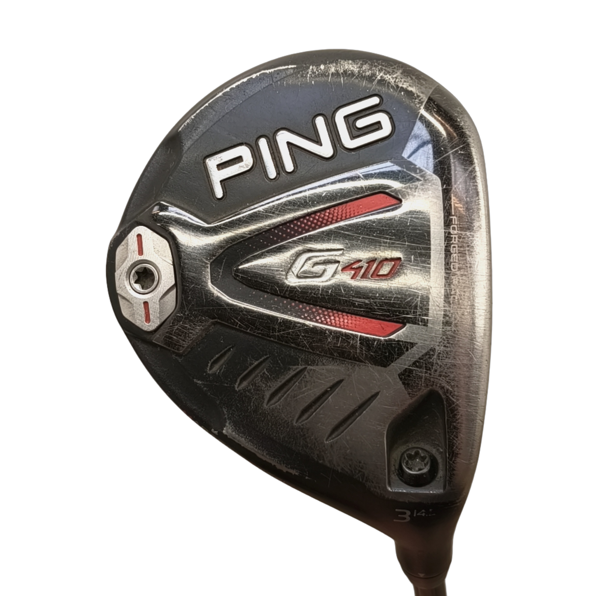 PING G410 Fairway Wood / Flex X-Stiff / #3/14.5 [model:birefnet-general] [bg:handrolled]
