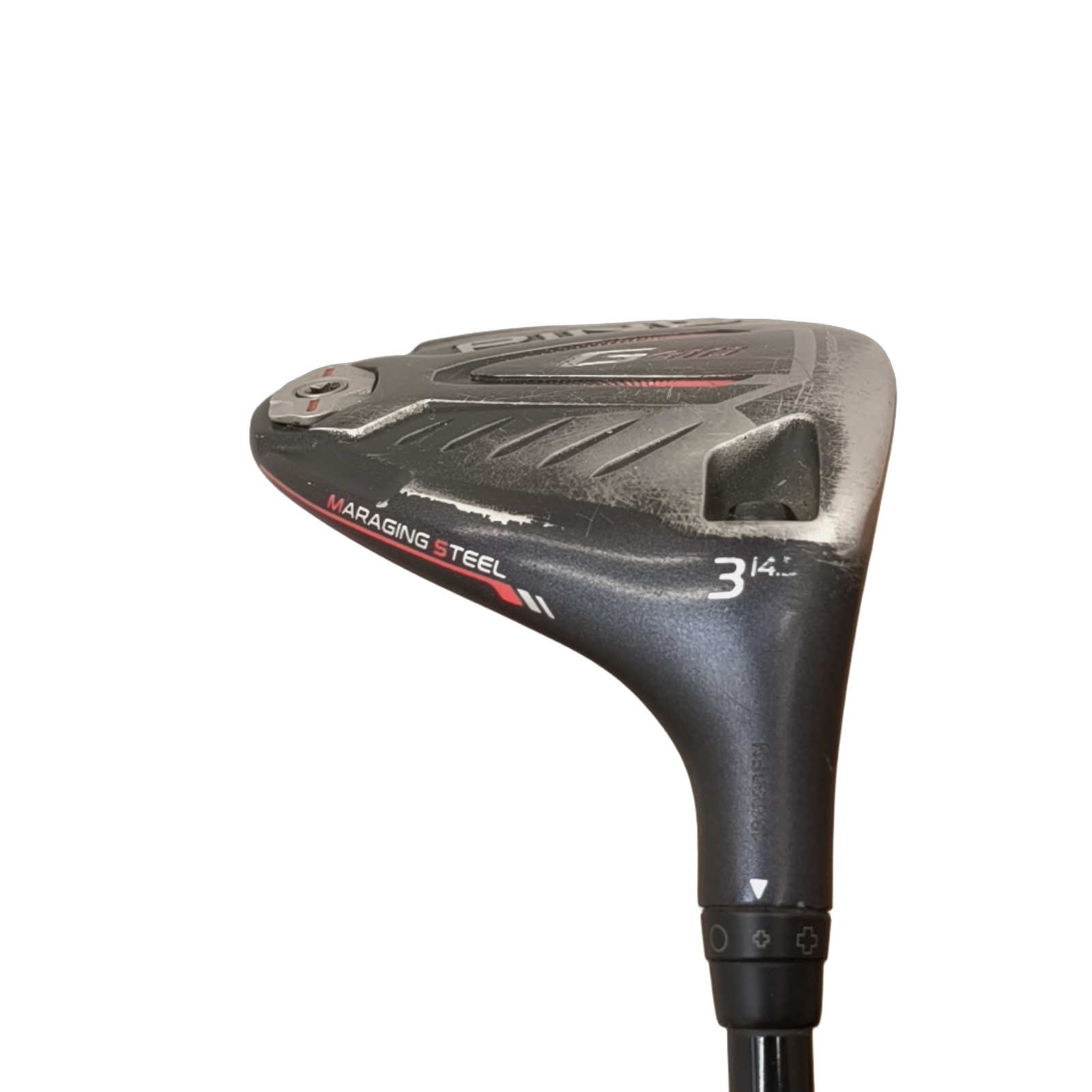 PING G410 Fairway Wood / Flex X-Stiff / #3/14.5 [model:birefnet-general] [bg:handrolled]