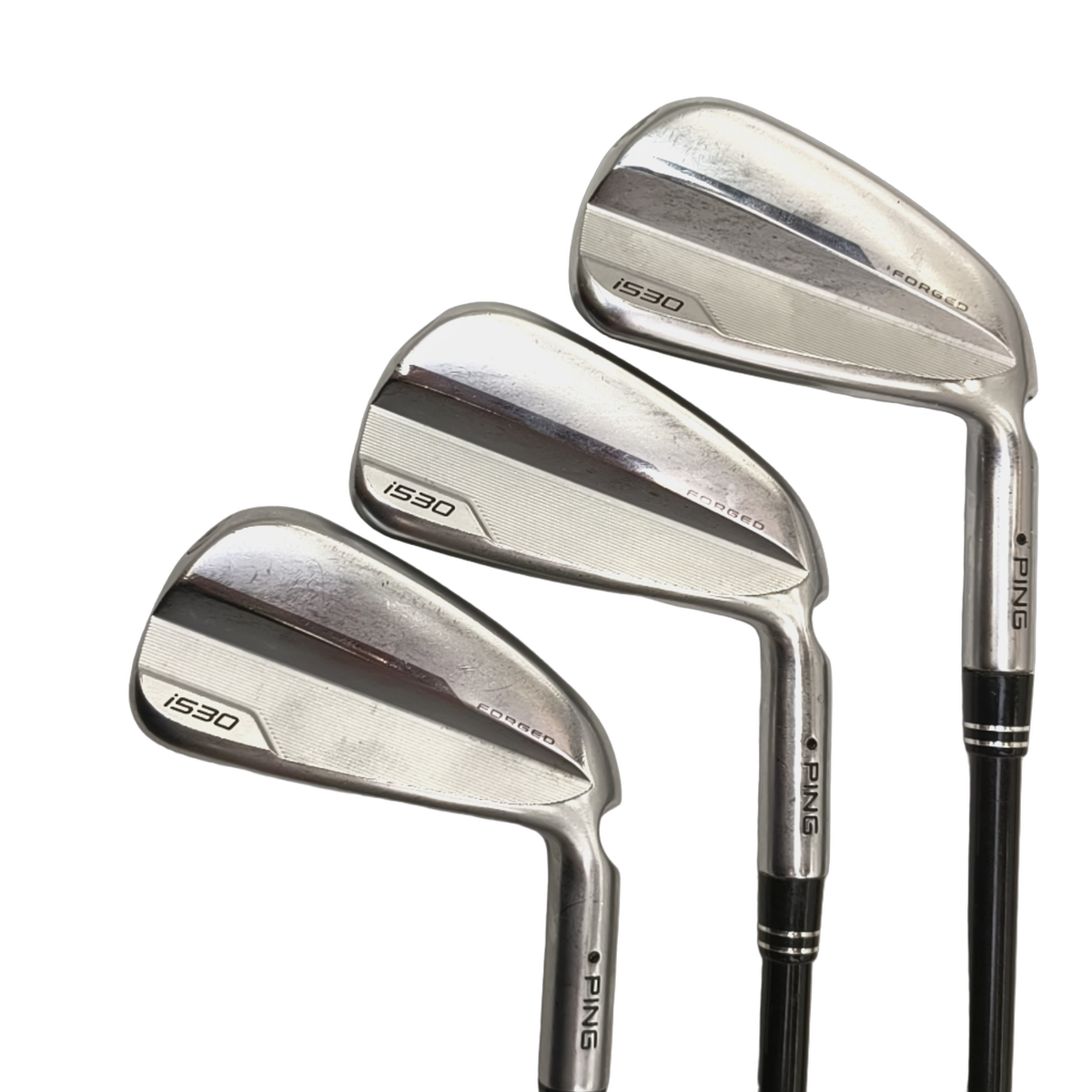 PING I530 Jernsæt / 5-PW / Flex Regular / Grafit [model:birefnet-general] [bg:handrolled]