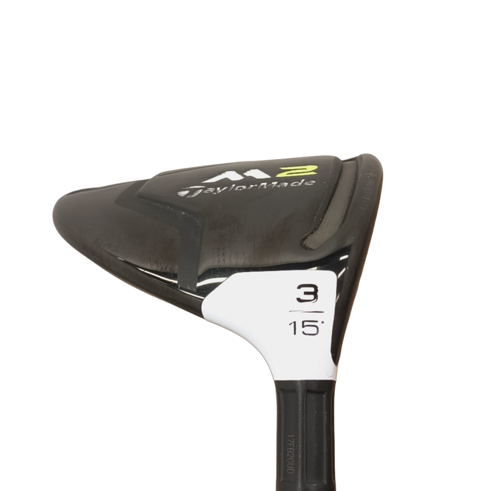 TaylorMade M2 2017 Fairway Wood / Flex Stiff / #3/15 [model:birefnet-general] [bg:handrolled]