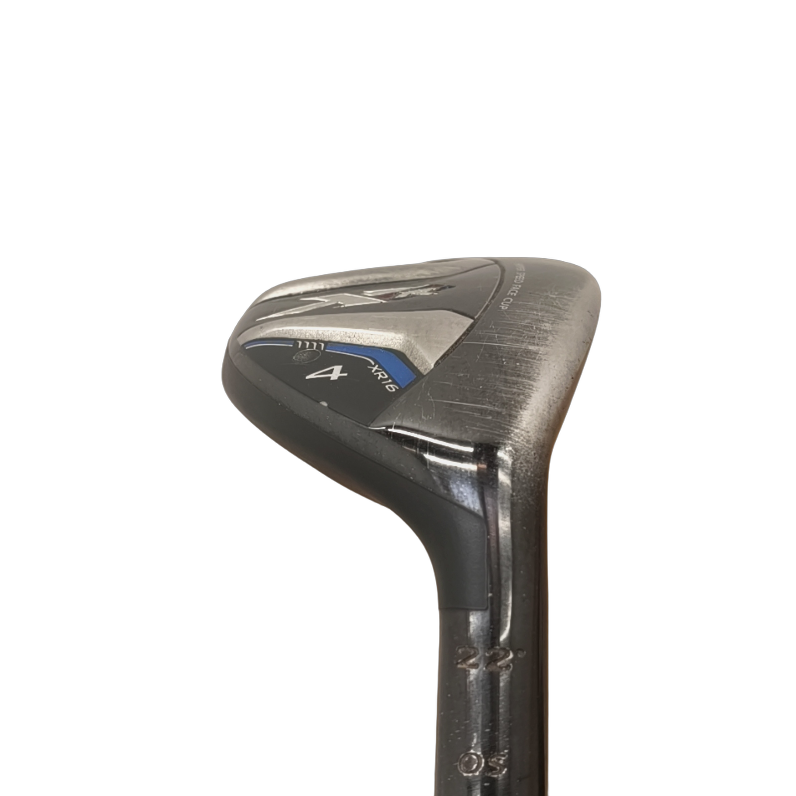 Callaway XR16 Hybrid / Flex Regular / #4/22 [model:birefnet-general] [bg:handrolled]