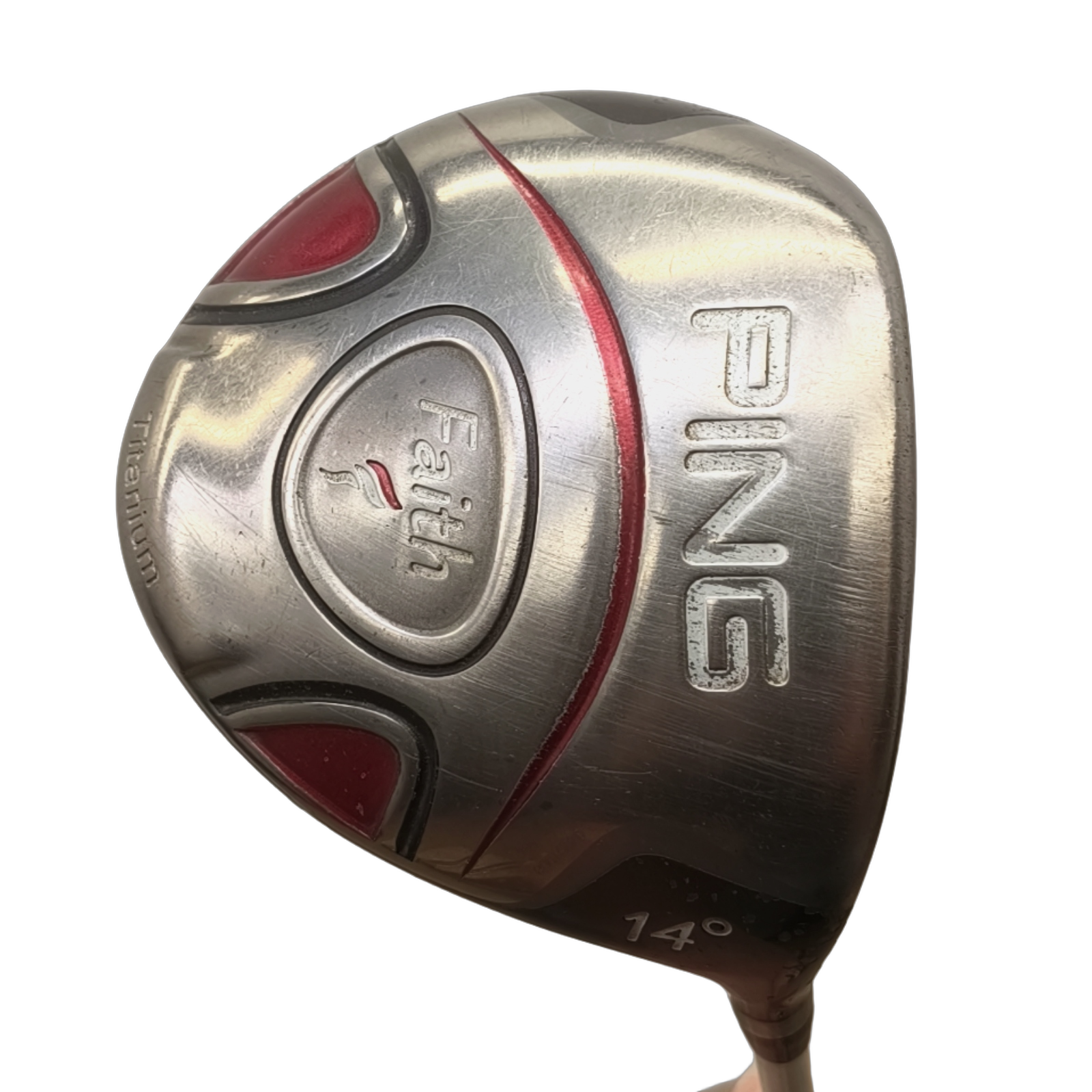 PING Faith Driver / Flex Ladies / Loft 14 [model:birefnet-general] [bg:handrolled]