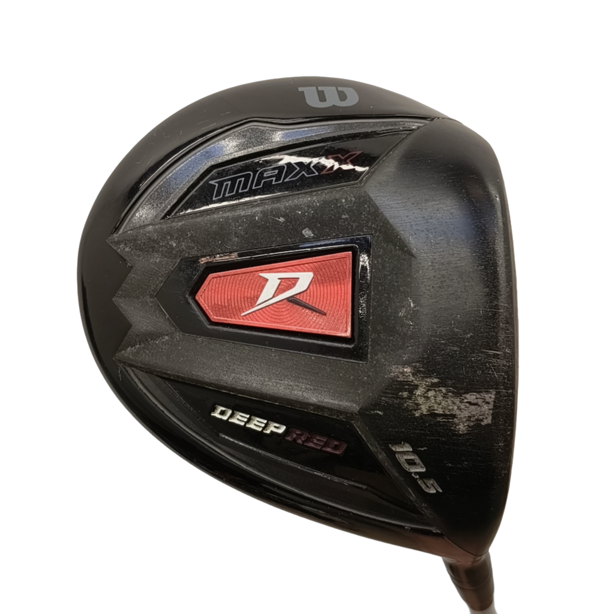 Wilson Deep Red MAXX Driver / Flex Regular / Loft 10.5 [model:birefnet-general] [bg:handrolled]