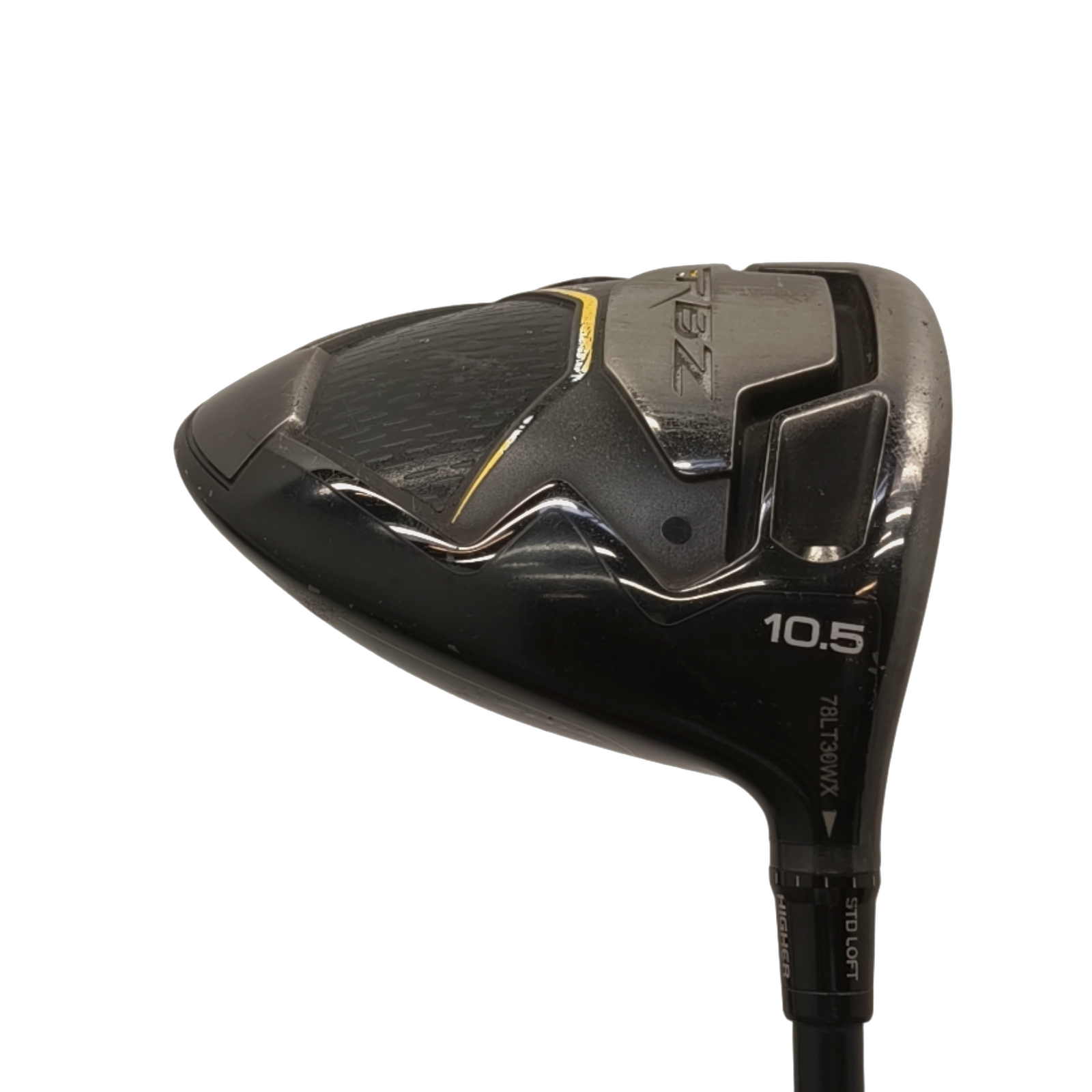 TaylorMade RBZ Black Driver / Flex Regular / Loft 10.5 [model:birefnet-general] [bg:handrolled]