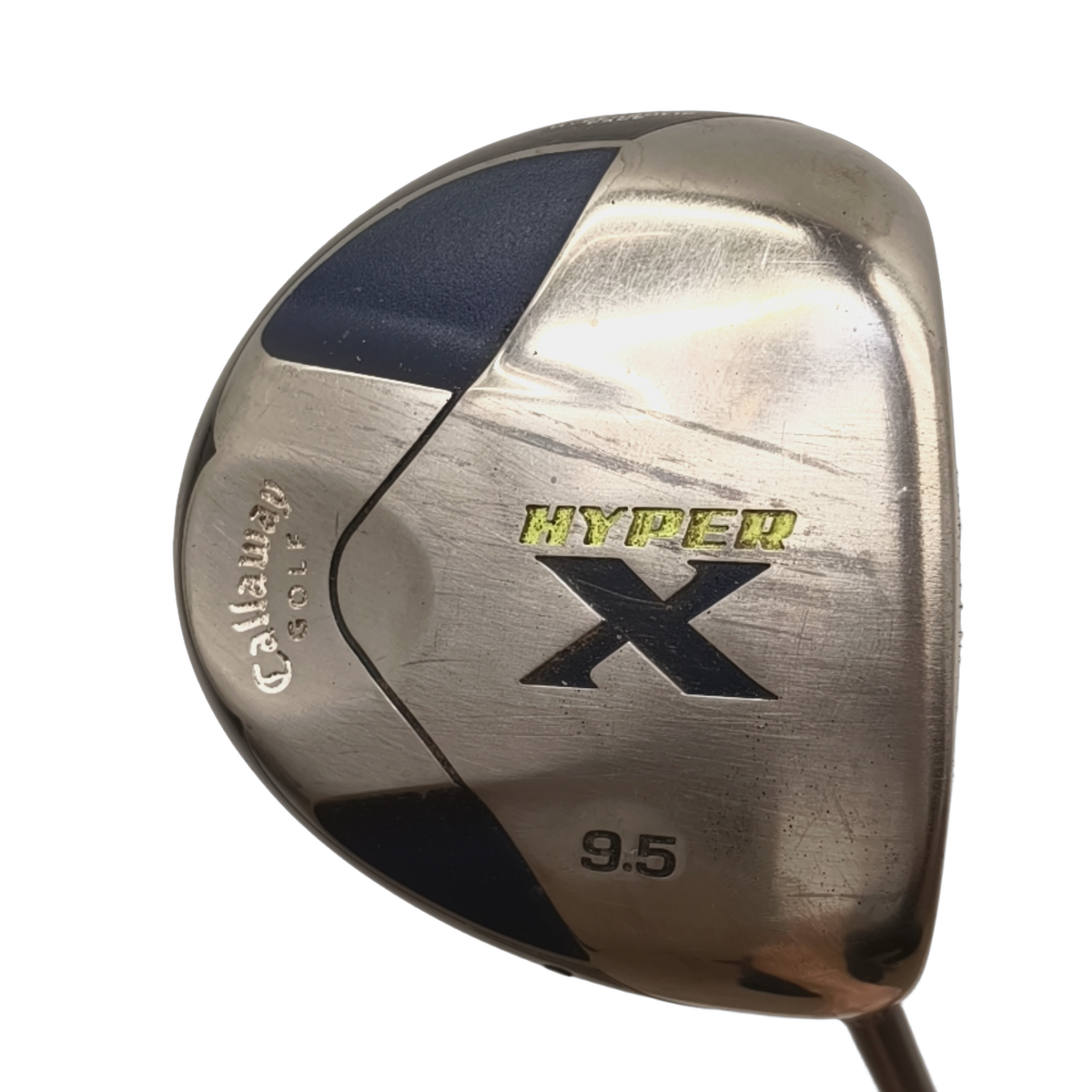 Callaway Hyper X Driver / Flex Stiff / Loft 9.5 [model:birefnet-general] [bg:handrolled]