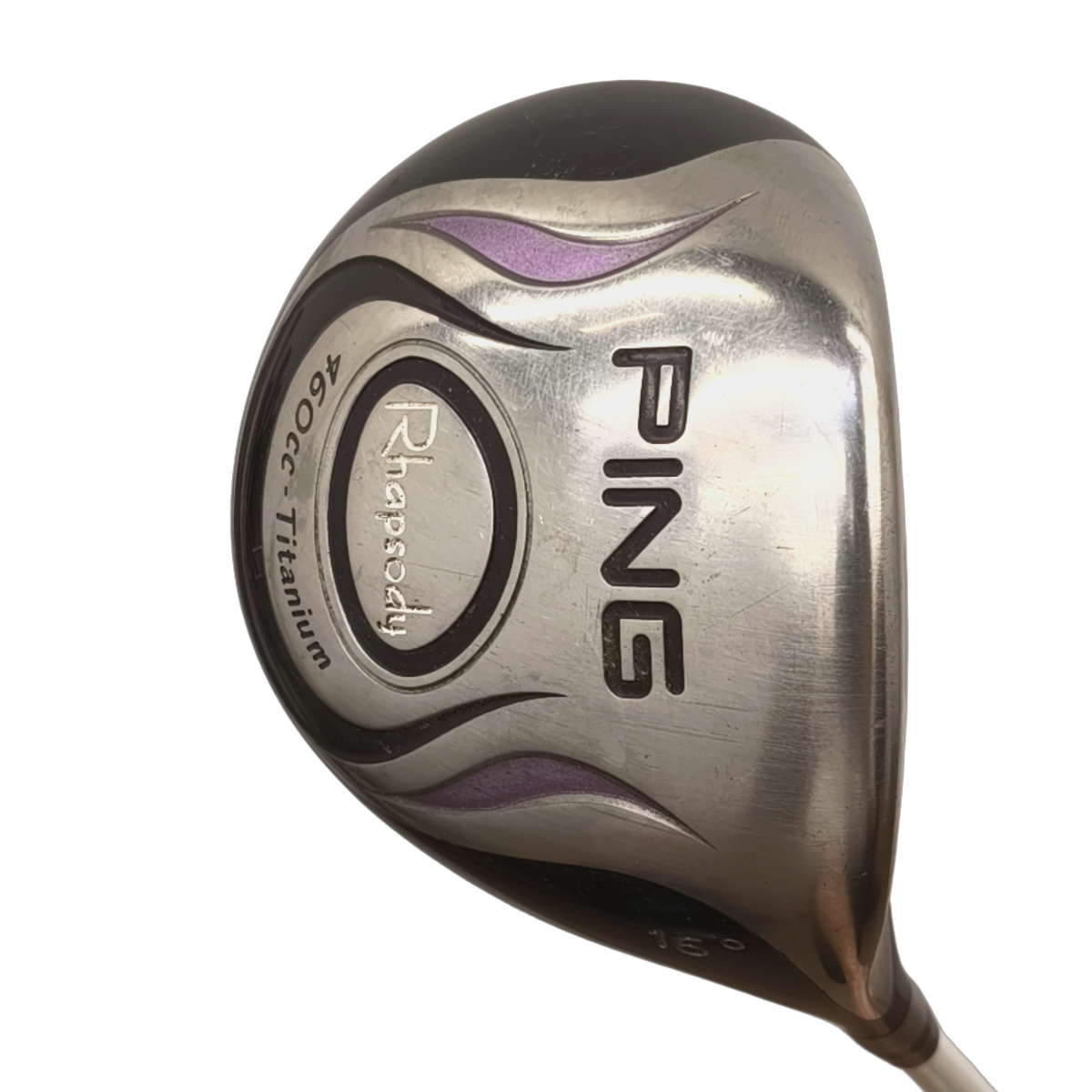 PING Rhapsody Driver / Flex Ladies / Loft 16 [model:birefnet-general] [bg:handrolled]