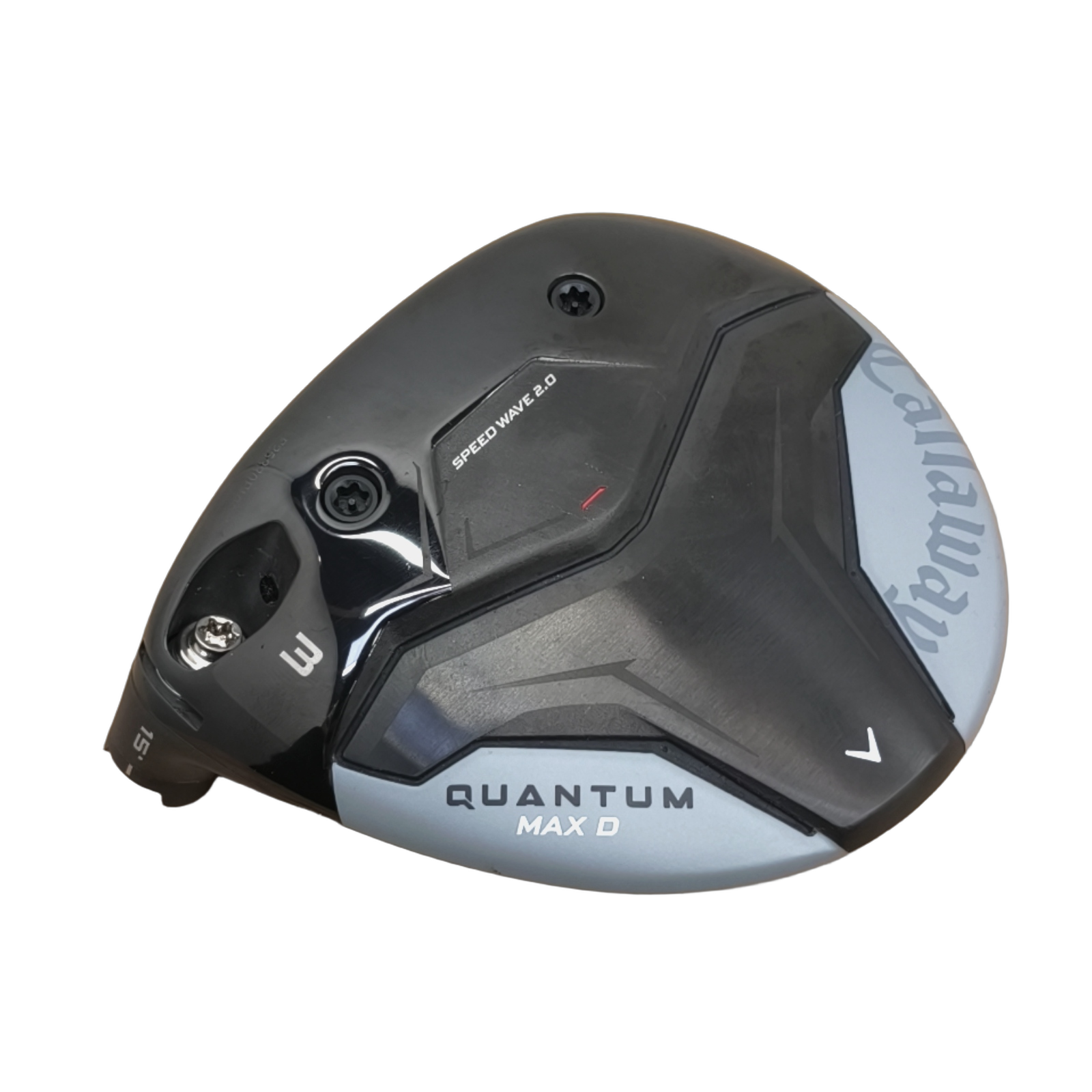 Venstre Callaway Quantum Max D #3 Fairway Hoved / Loft 15 [model:birefnet-general] [bg:handrolled]