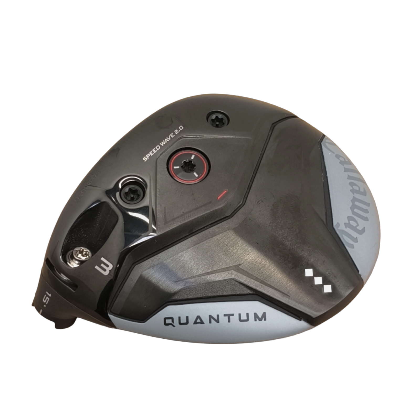Venstre Callaway Quantum Triple Diamond #3 Fairway Hoved / Loft 15 [model:birefnet-general] [bg:handrolled]