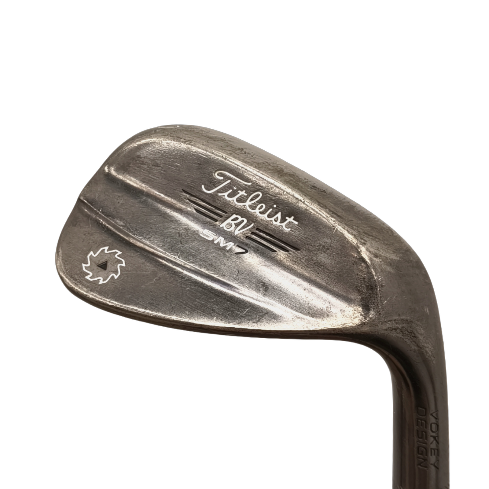 Titleist Vokey SM7 Brushed Steel F Grind Wedge / Flex Wedge / 50/08 [model:birefnet-general] [bg:handrolled]