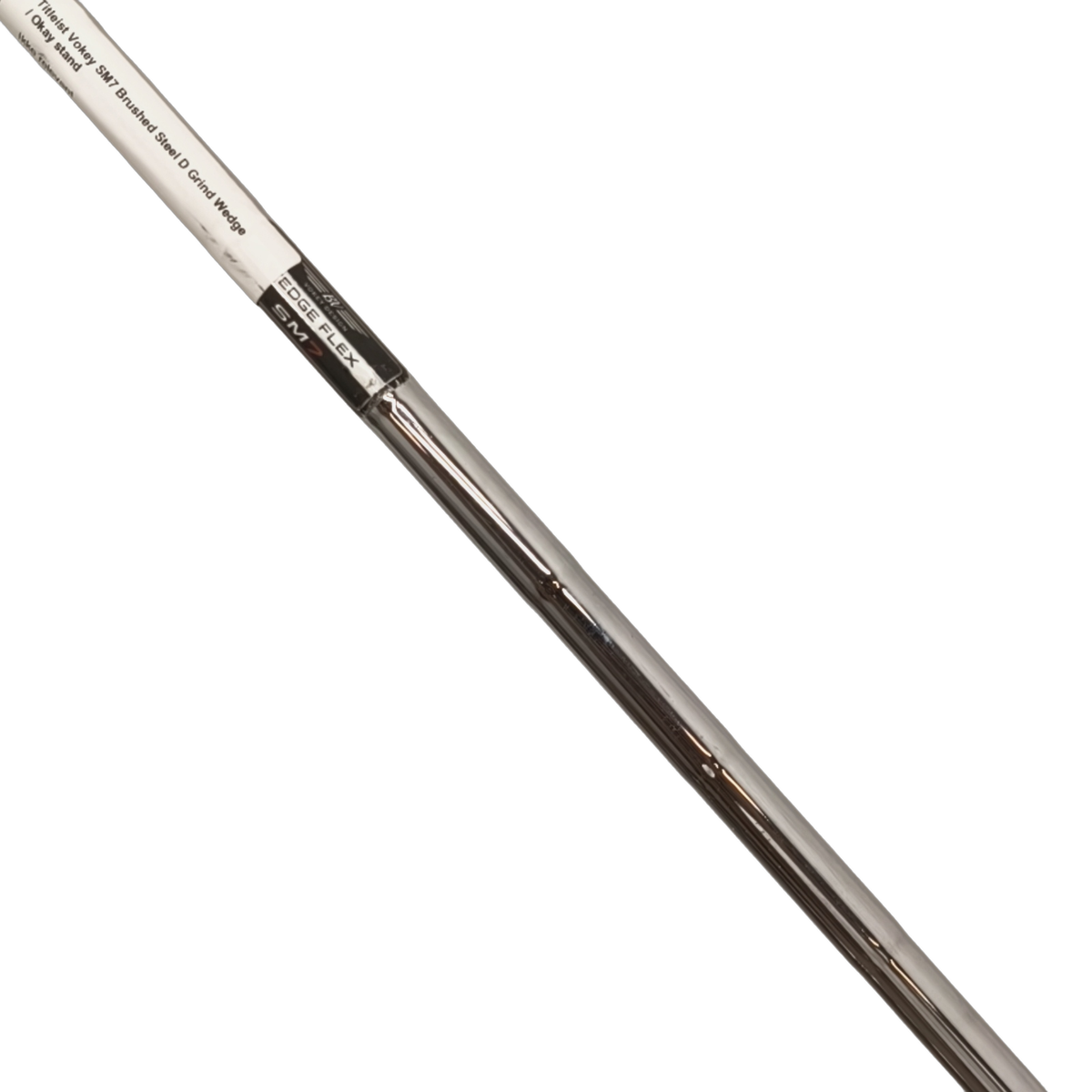 Titleist Vokey SM7 Brushed Steel F Grind Wedge / Flex Wedge / 50/08 [model:birefnet-general] [bg:handrolled]