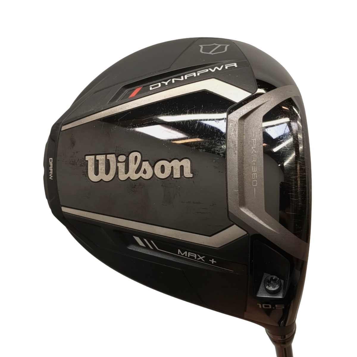 Wilson DynaPWR Max+ Driver / Flex Regular / Loft 10.5 [model:birefnet-general] [bg:handrolled]