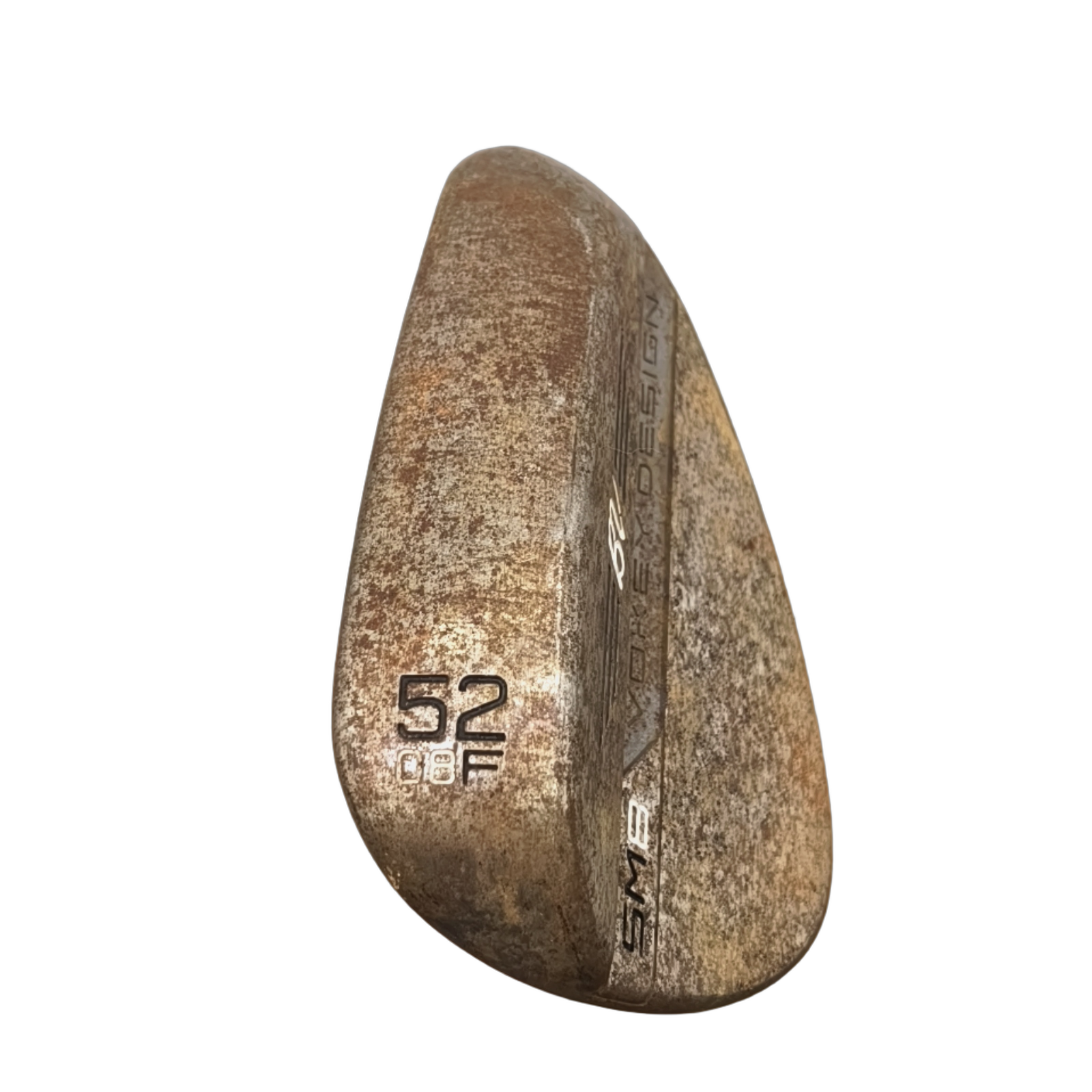 Titleist SM8 Raw Wedge / Flex Stiff / 52/08 [model:birefnet-general] [bg:handrolled]