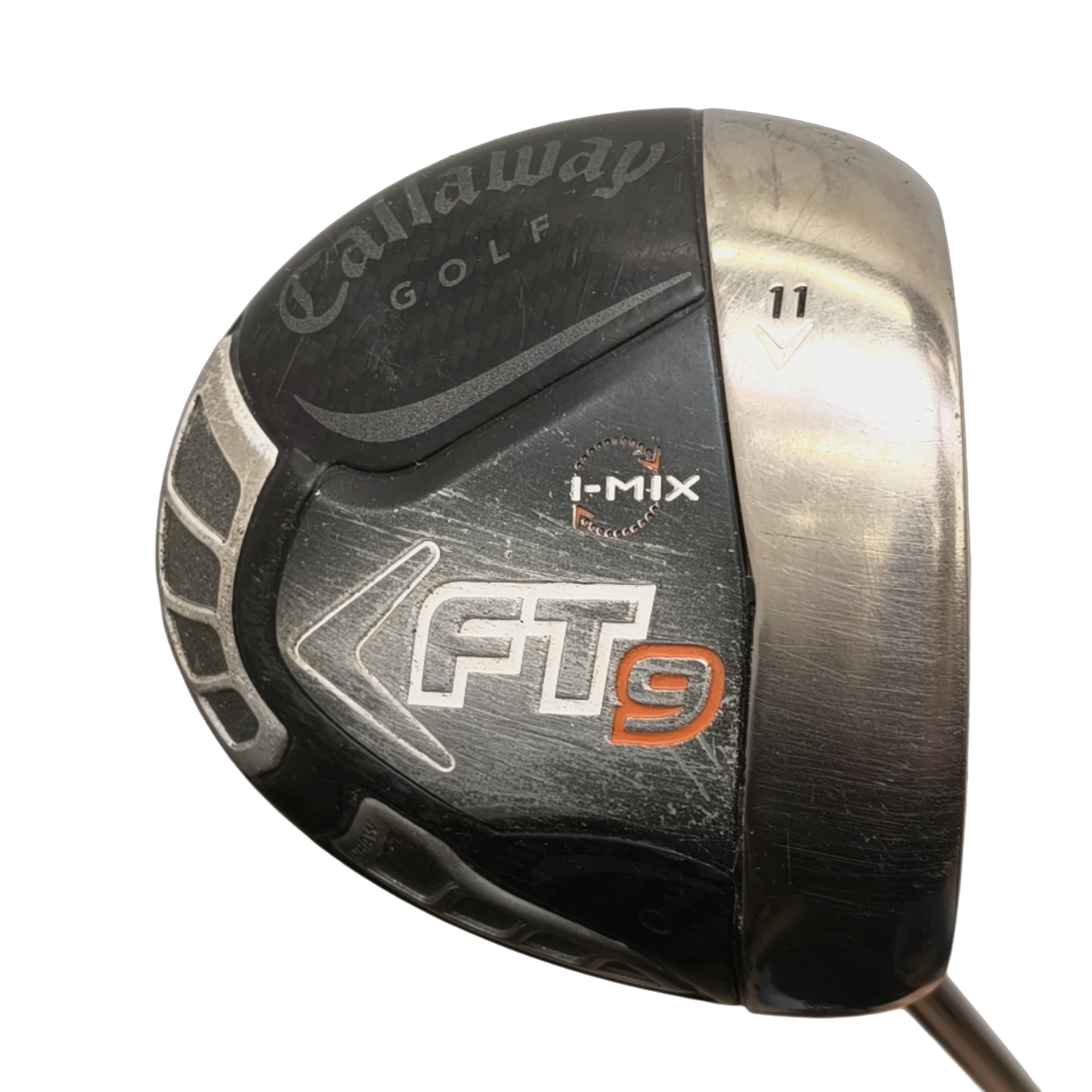 Callaway FT9 Driver / Flex Regular / Loft 11 [model:birefnet-general] [bg:handrolled]