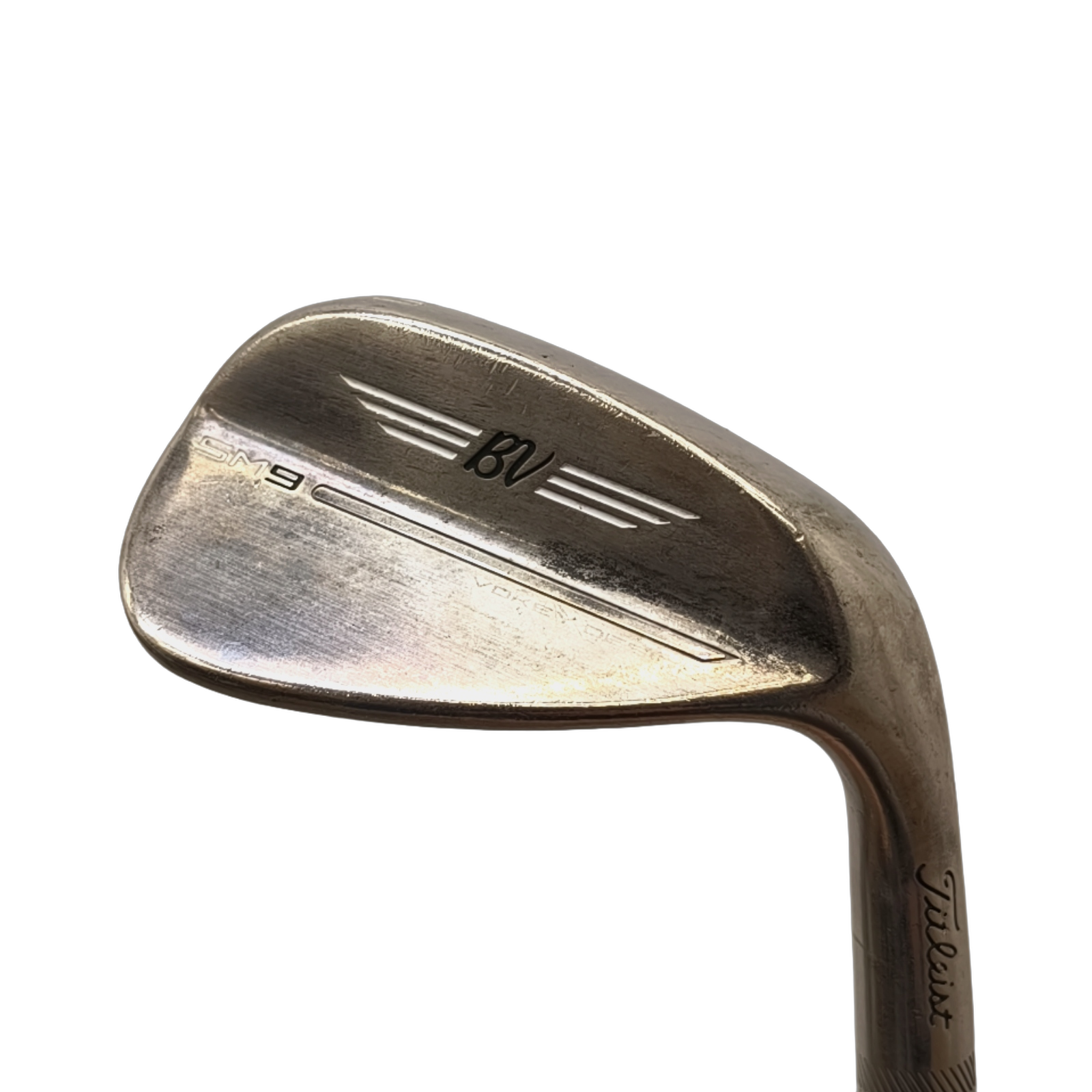 Titleist SM9 Brushed Steel  Wedge / Flex Wedge / 50/12 [model:birefnet-general] [bg:handrolled]