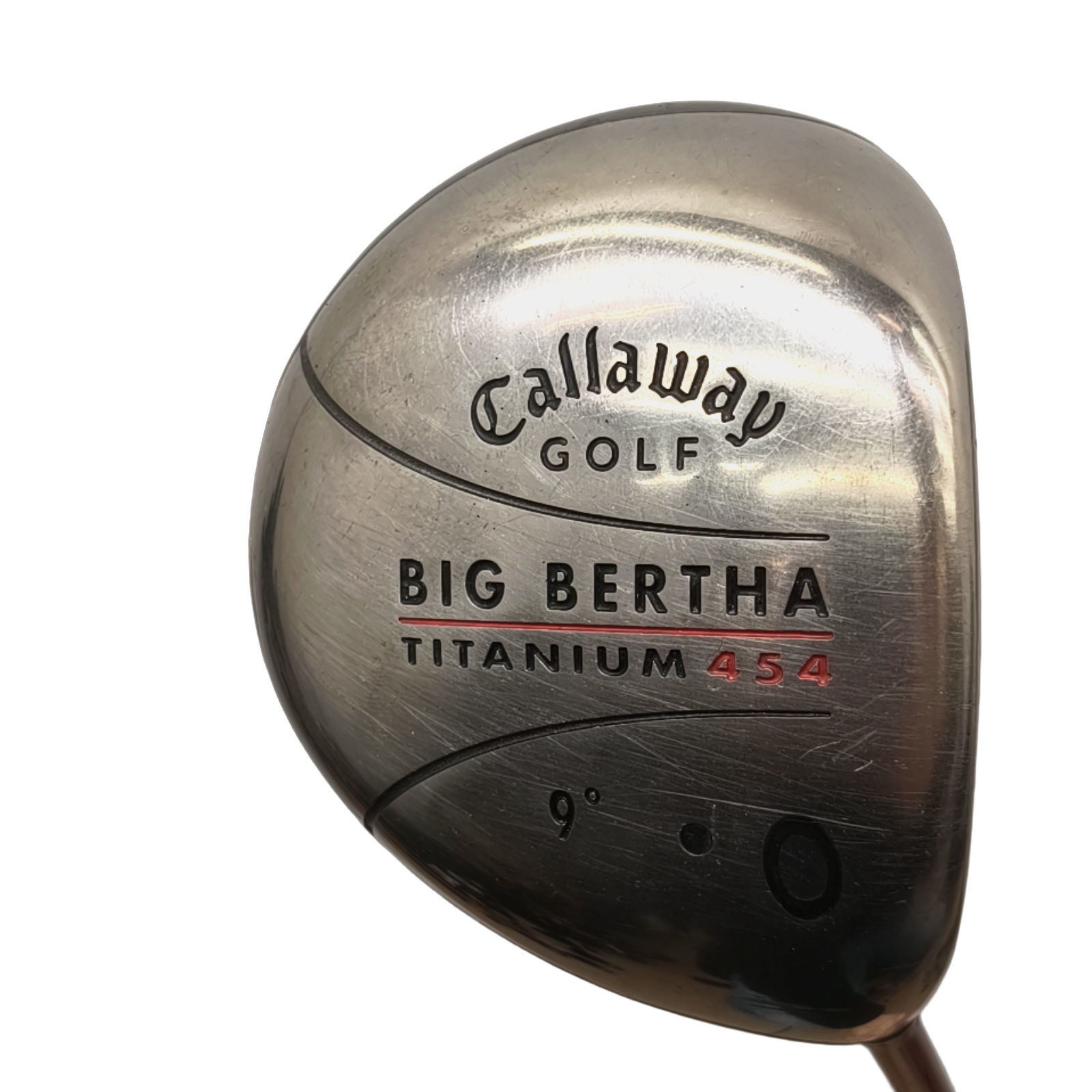 Callaway Big Bertha Titanium Driver / Flex Regular / Loft 9 [model:birefnet-general] [bg:handrolled]