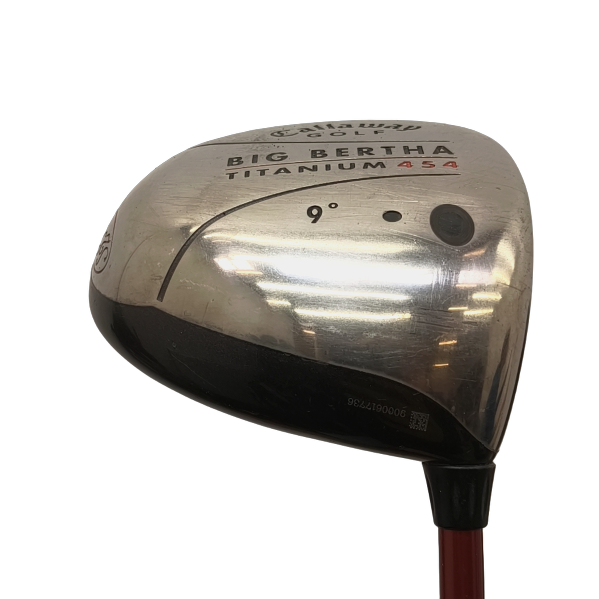 Callaway Big Bertha Titanium Driver / Flex Regular / Loft 9 [model:birefnet-general] [bg:handrolled]