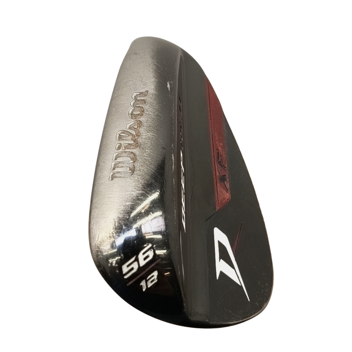 Wilson Deep Red XF Wedge / Flex Wedge / 56/12 [model:birefnet-general] [bg:handrolled]