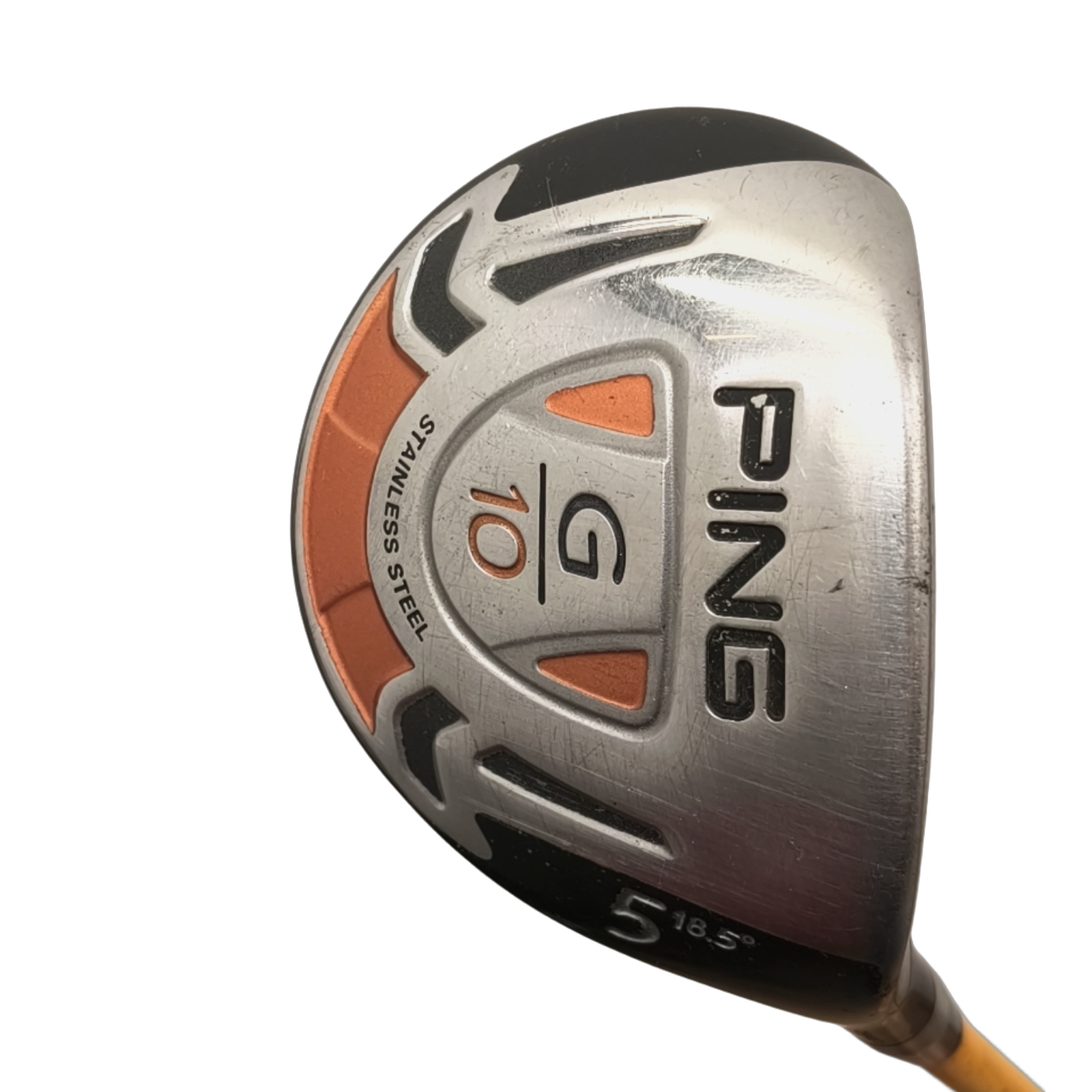 PING G10 Fairway Wood / Flex Stiff / #5/18.5 [model:birefnet-general] [bg:handrolled]