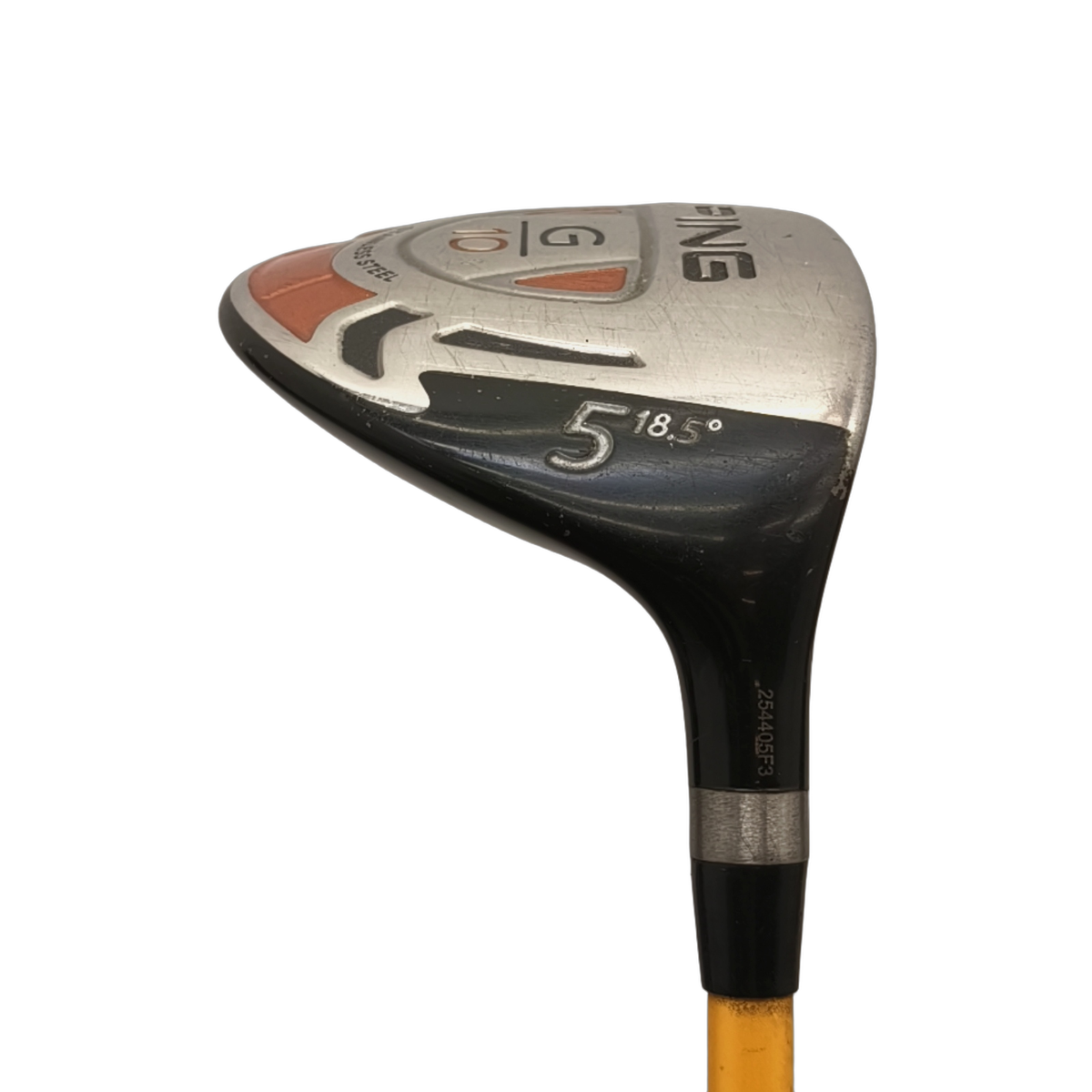 PING G10 Fairway Wood / Flex Stiff / #5/18.5 [model:birefnet-general] [bg:handrolled]