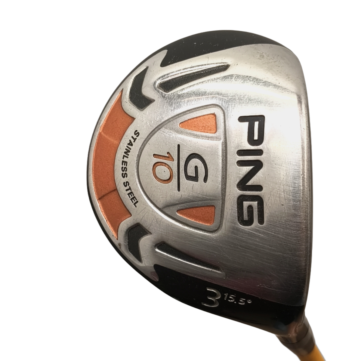 PING G10 Fairway Wood / Flex Stiff / #3/15.5 [model:birefnet-general] [bg:handrolled]