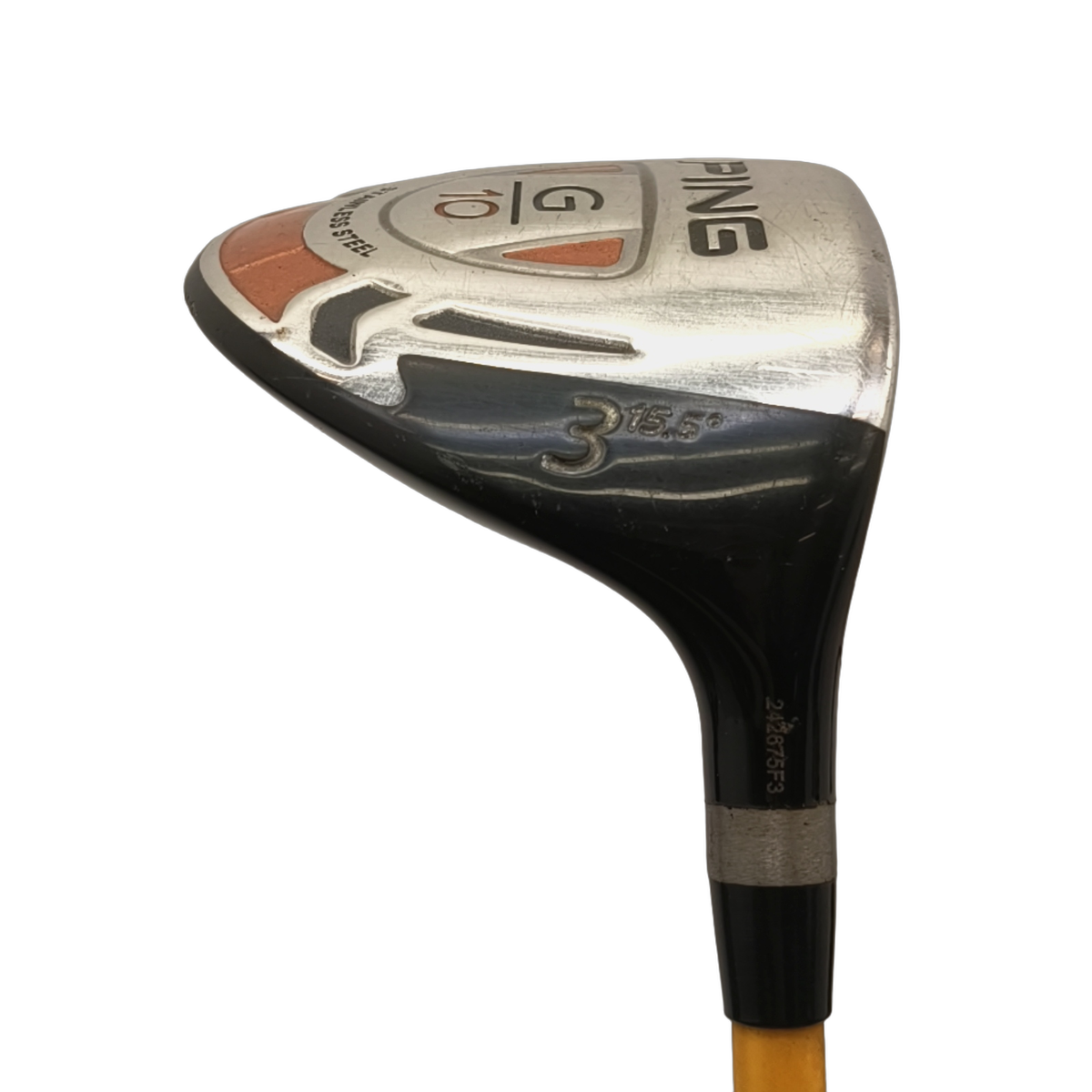 PING G10 Fairway Wood / Flex Stiff / #3/15.5 [model:birefnet-general] [bg:handrolled]