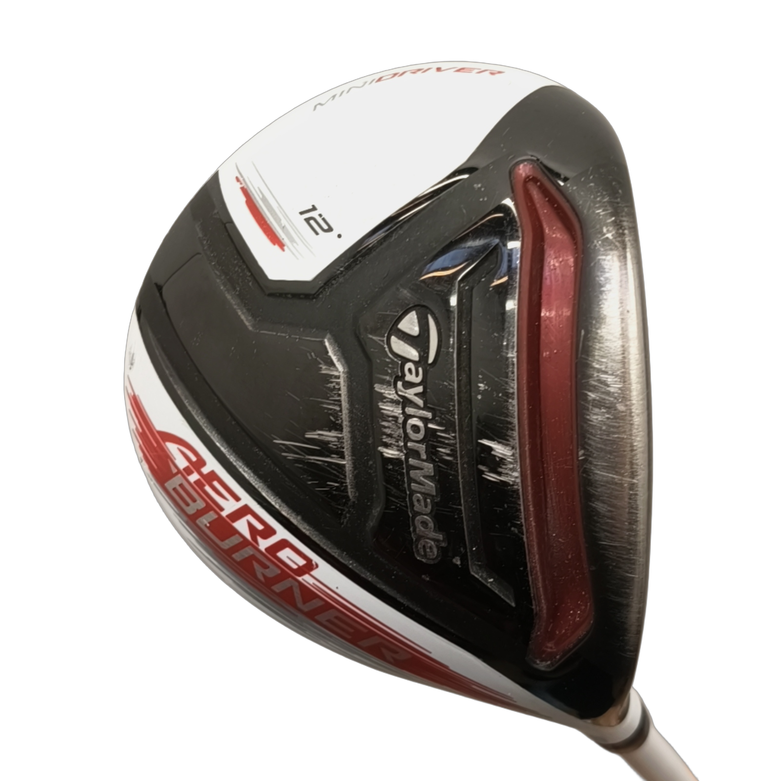 TaylorMade AeroBurner Mini Driver / Flex Stiff / Loft 12 [model:birefnet-general] [bg:handrolled]