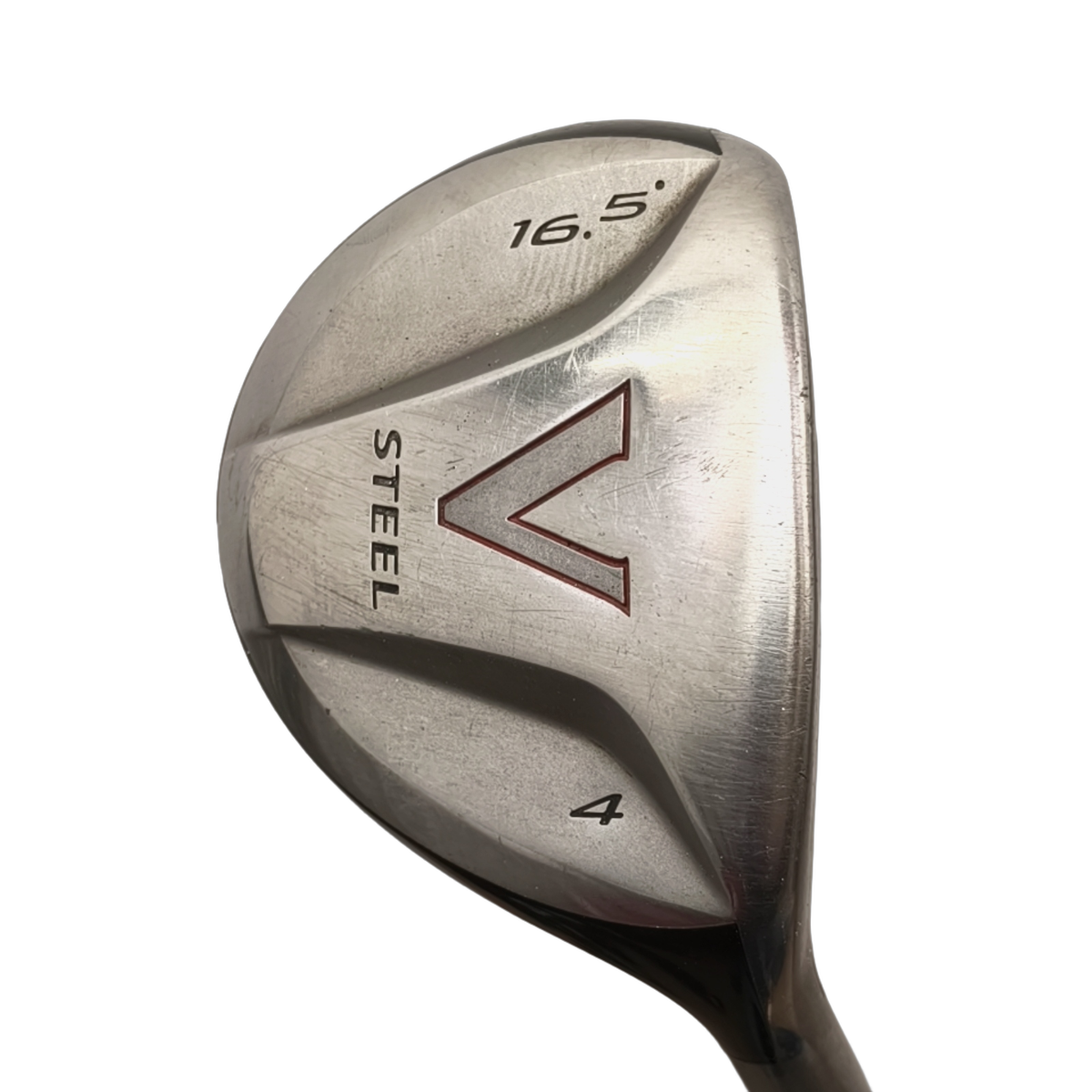 TaylorMade V Steel Fairway Wood / Flex X-Stiff / #4/16.5 [model:birefnet-general] [bg:handrolled]