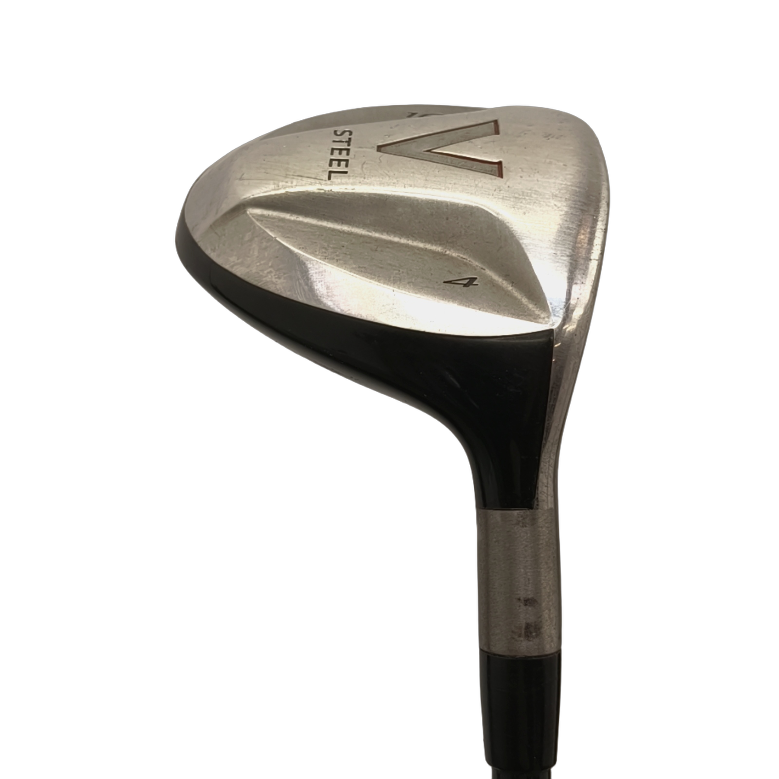 TaylorMade V Steel Fairway Wood / Flex X-Stiff / #4/16.5 [model:birefnet-general] [bg:handrolled]