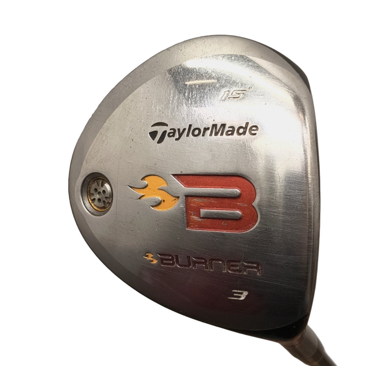 TaylorMade Burner Fairway Wood / Flex Regular / #3/15 [model:birefnet-general] [bg:handrolled]