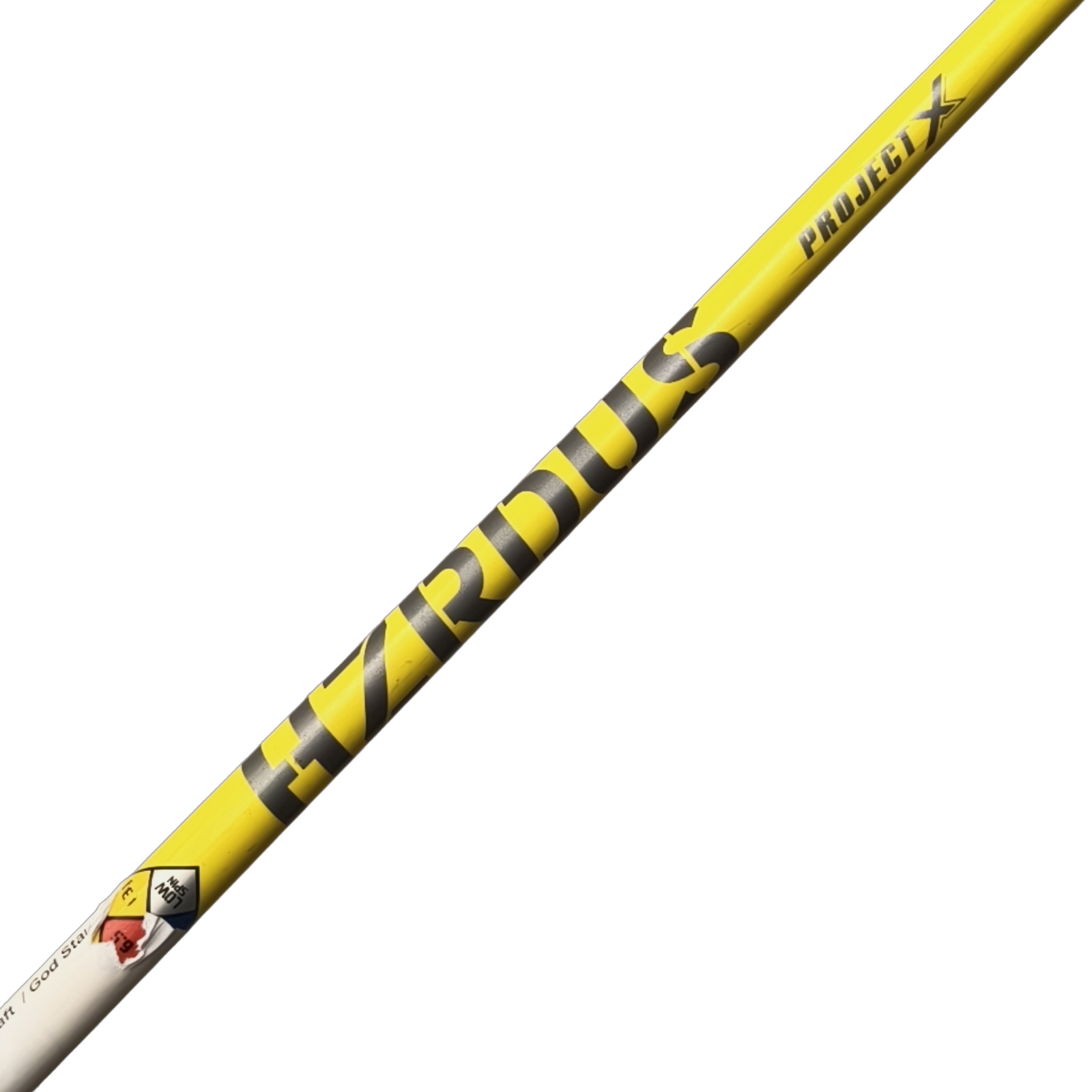 Project X HZRDUS Yellow Driver Skaft / Flex X-Stiff / Callaway 3rd Gen [model:birefnet-general] [bg:handrolled]