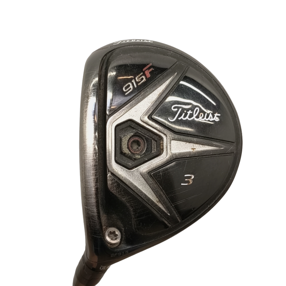 Venstre Titleist 915F Fairway Wood / Flex Stiff / #3/15 [model:birefnet-general] [bg:handrolled]