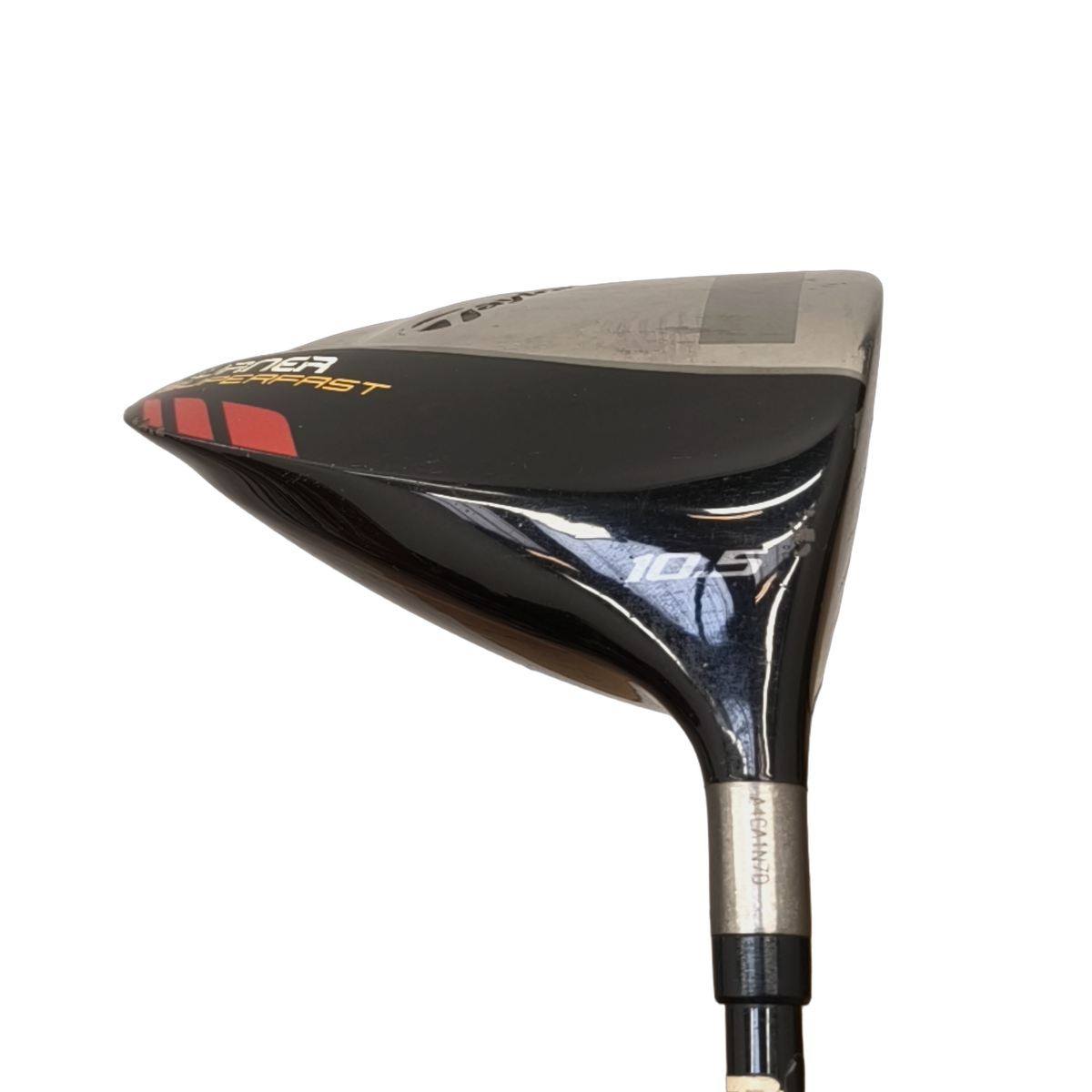TaylorMade Burner SuperFast Driver / Flex Regular / Loft 10.5 [model:birefnet-general] [bg:handrolled]