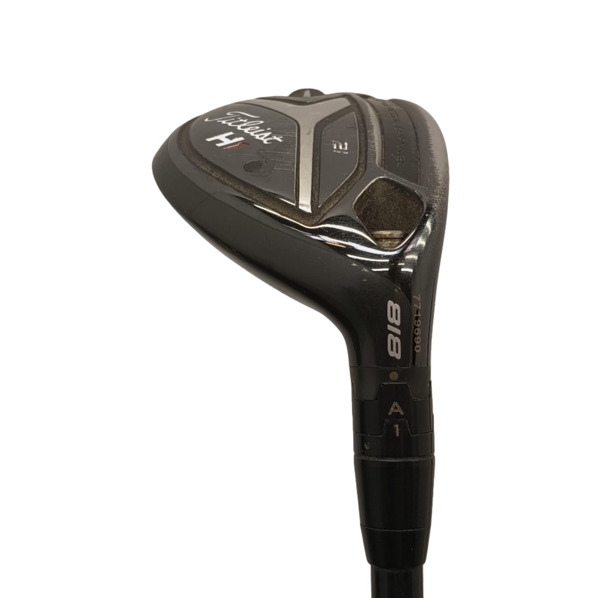 Titleist 818 H1 Hybrid / Flex A-flex / #4/21 [model:birefnet-general] [bg:handrolled]