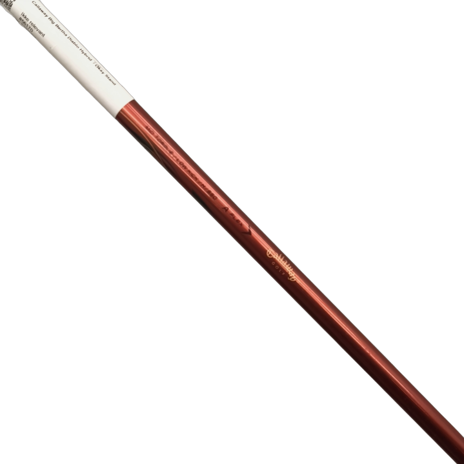Callaway Big Bertha Diablo Hybrid / Flex A-flex / #4/24 [model:birefnet-general] [bg:handrolled]