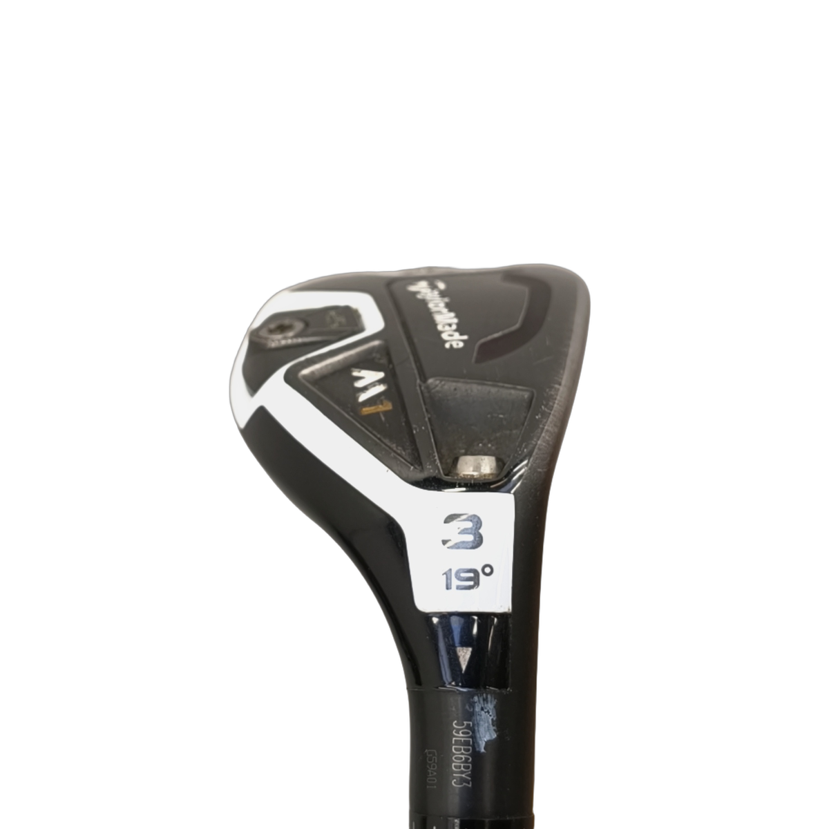 TaylorMade M1 Hybrid / Flex Stiff / #3/19 [model:birefnet-general] [bg:handrolled]