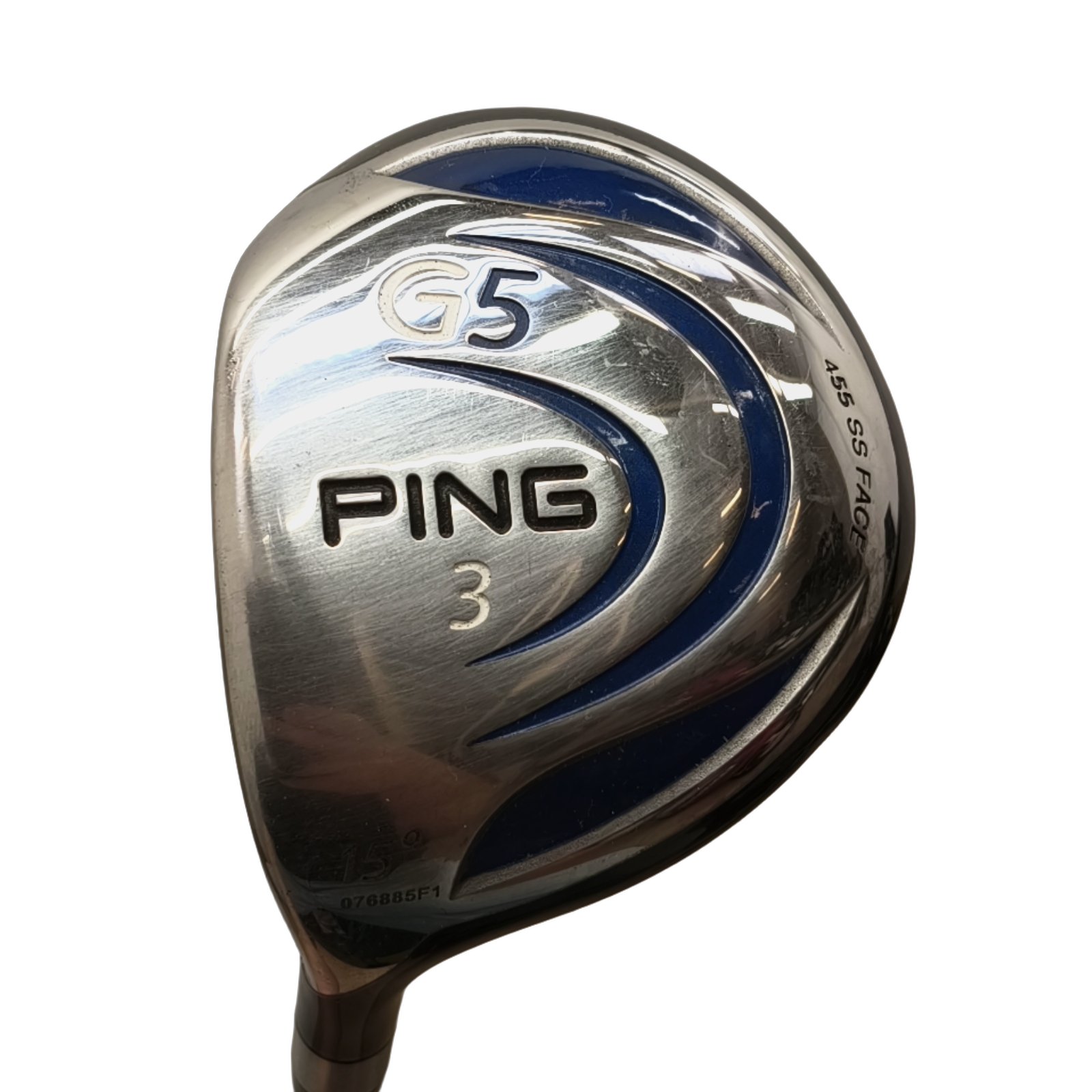 Venstre PING G5 Fairway Wood / Flex Regular / #3/15 [model:birefnet-general] [bg:handrolled]