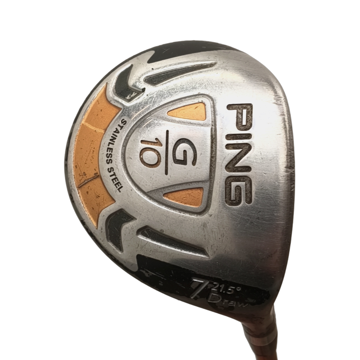 PING G10 Fairway Wood / Flex Regular / #7/21.5 [model:birefnet-general] [bg:handrolled]
